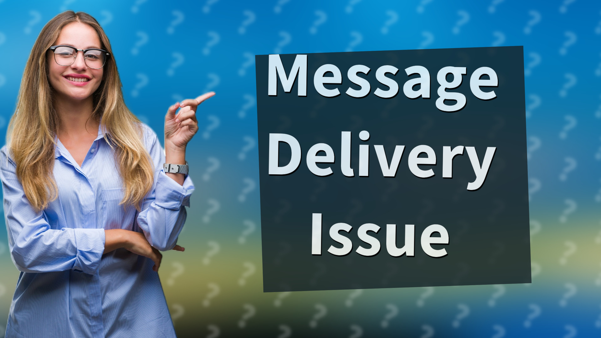 Message Delivery Issue