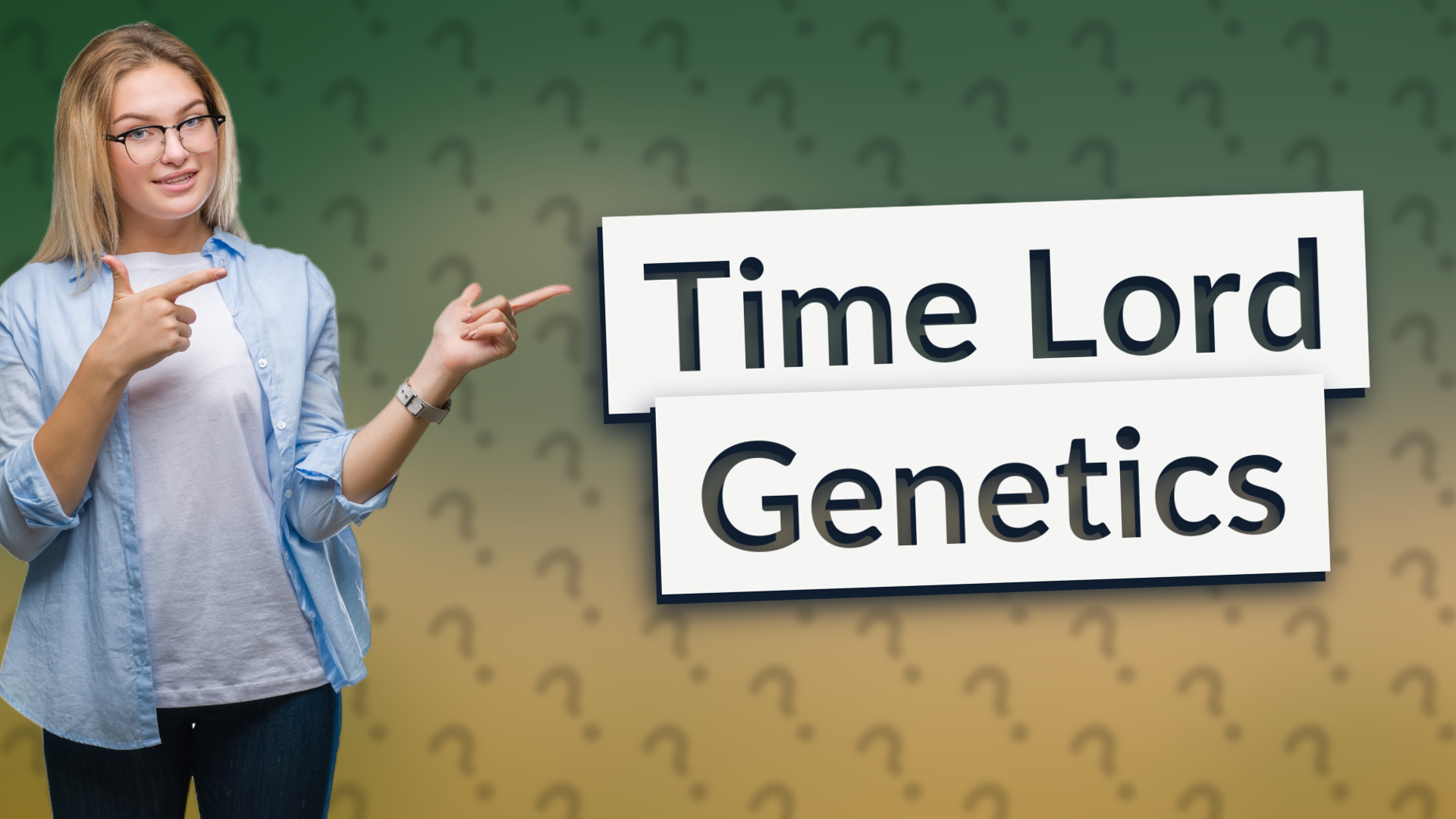 Time Lord Genetics