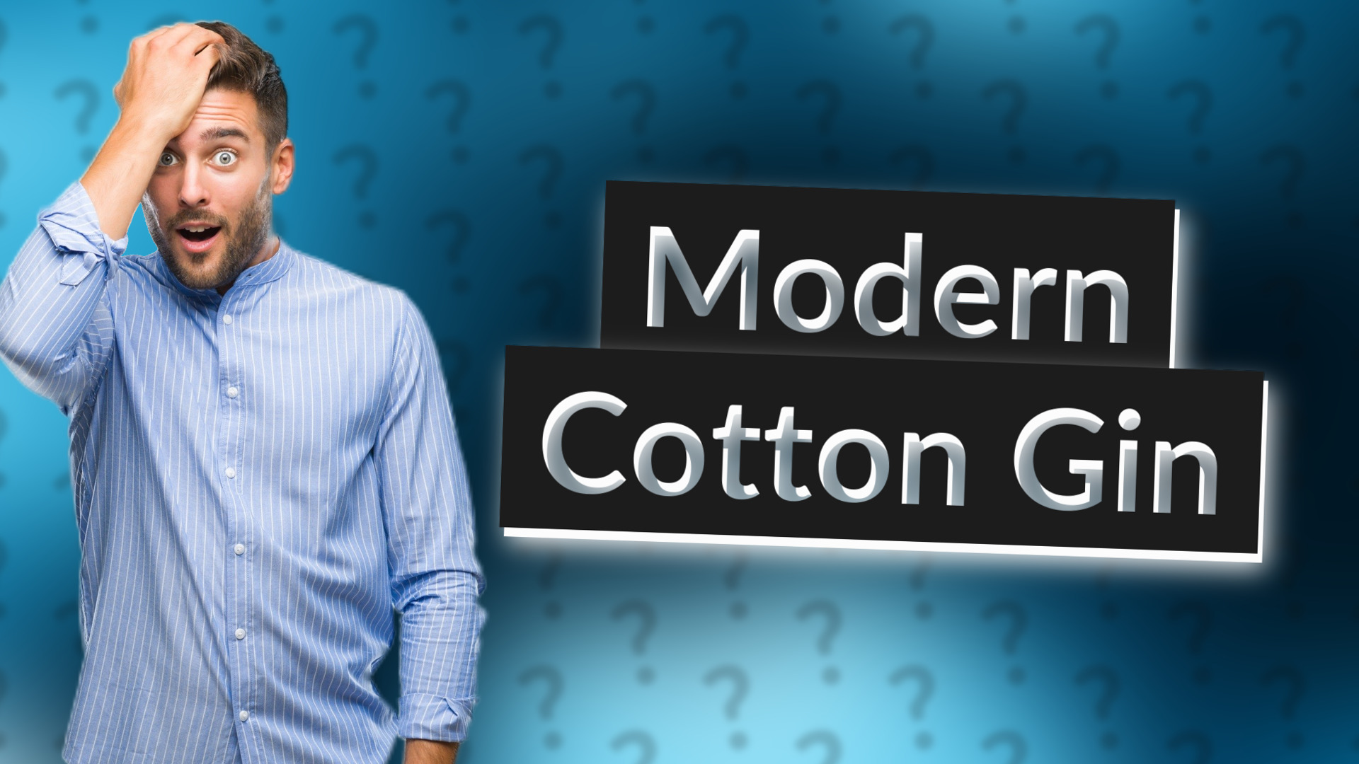 Modern Cotton Gin
