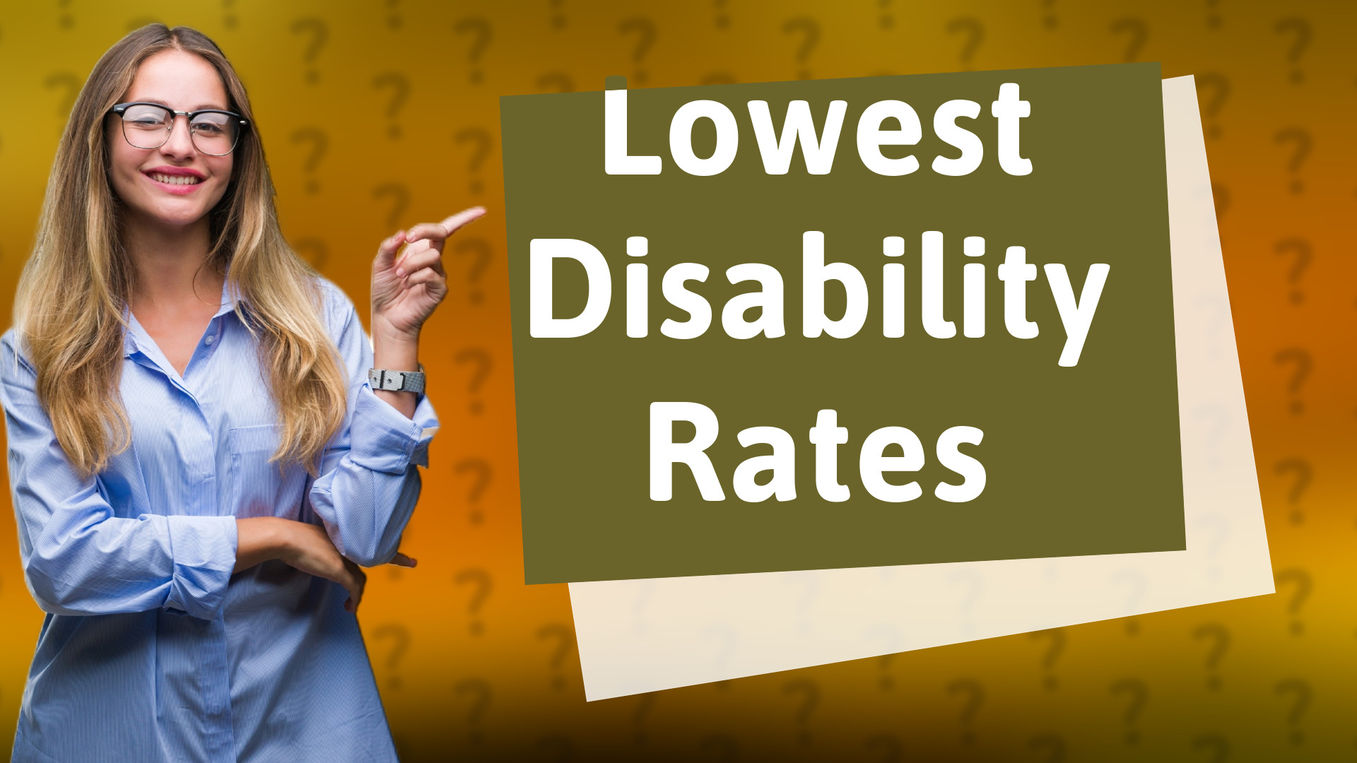 Lowest Disability Rates