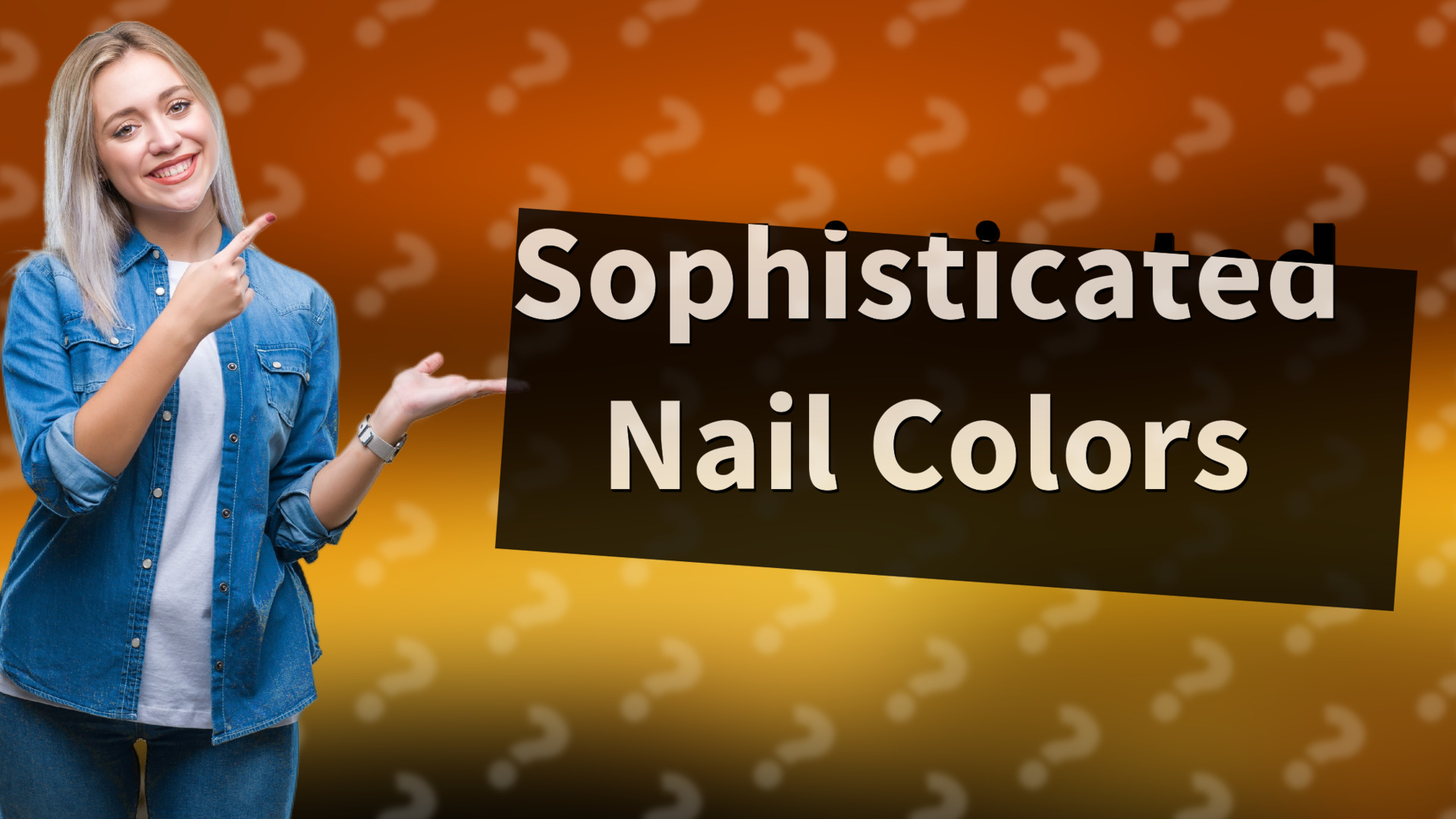 Sophisticated Nail Colors
