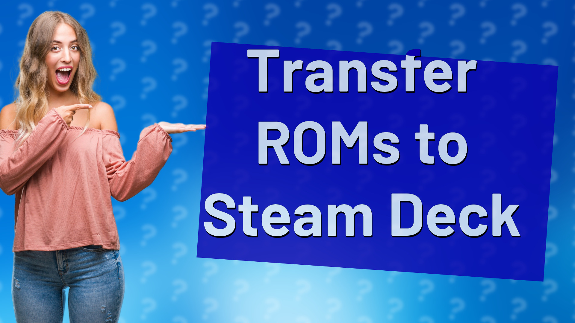 Transfer ROMs to Steam Deck