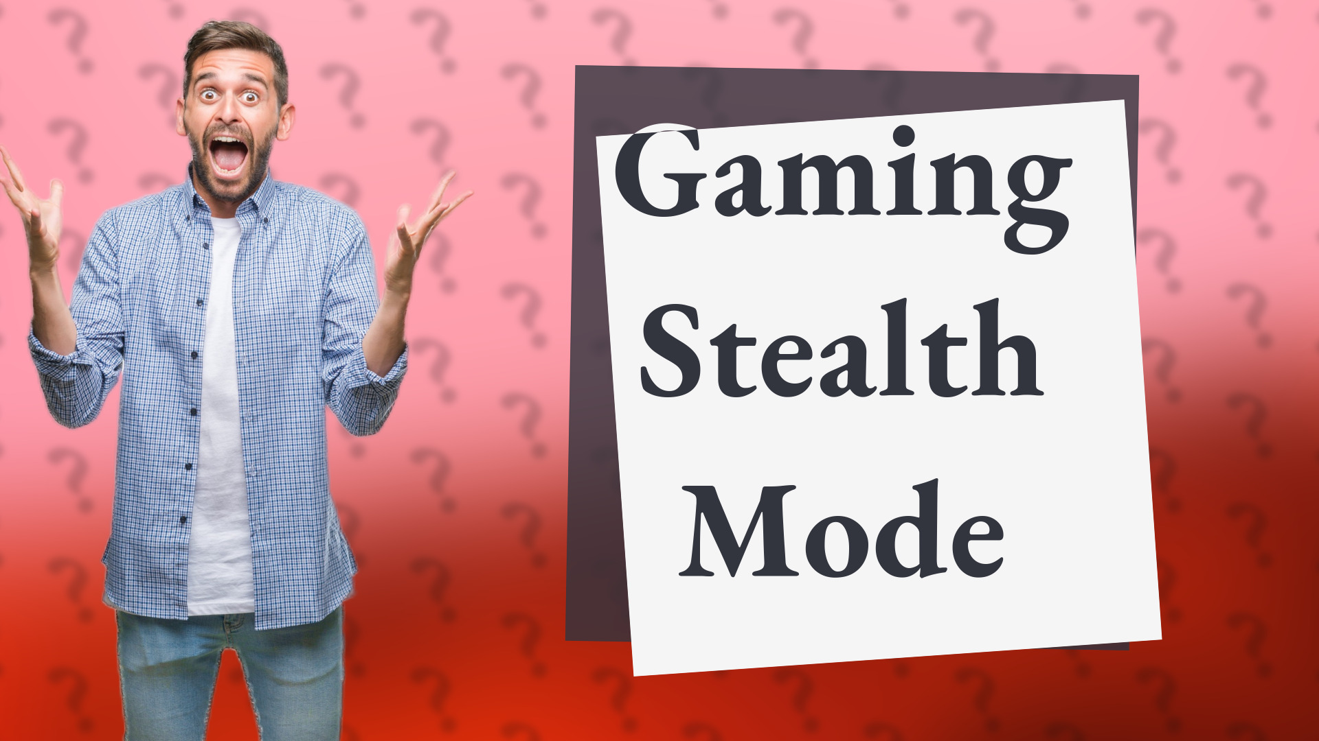 Gaming Stealth Mode
