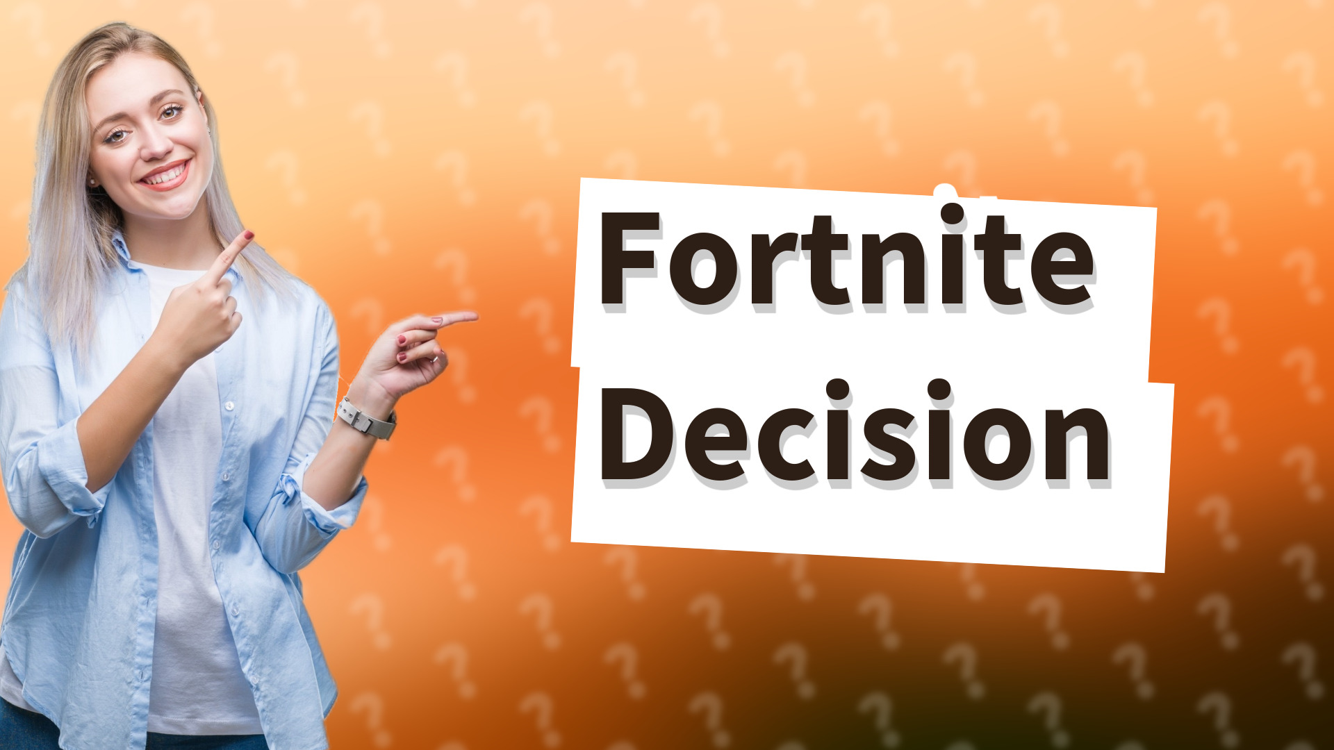 Fortnite Decision
