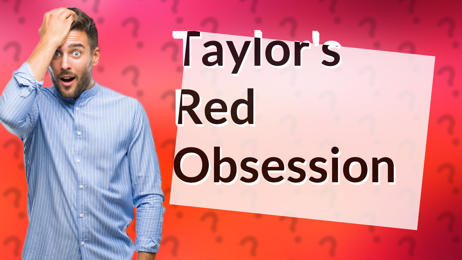Taylor's Red Obsession