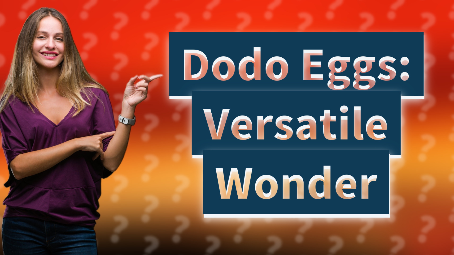 Dodo Eggs: Versatile Wonder