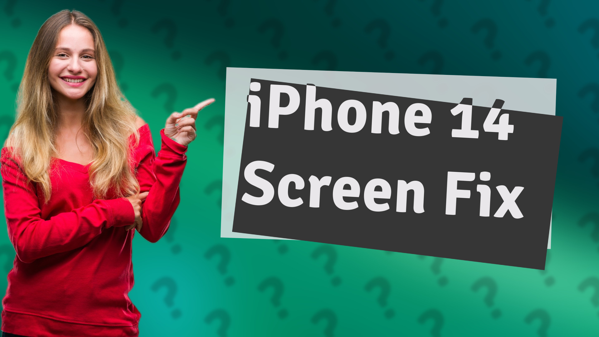 iPhone 14 Screen Fix