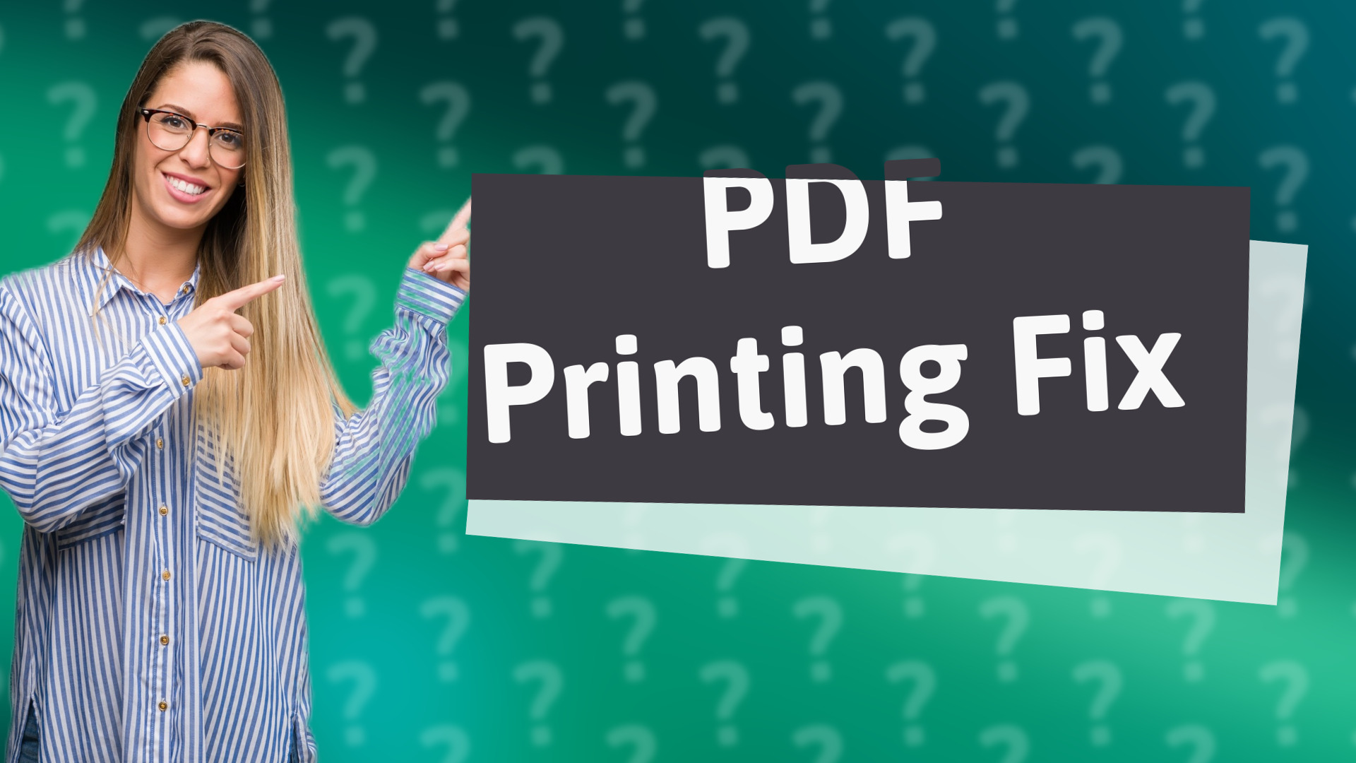 PDF Printing Fix
