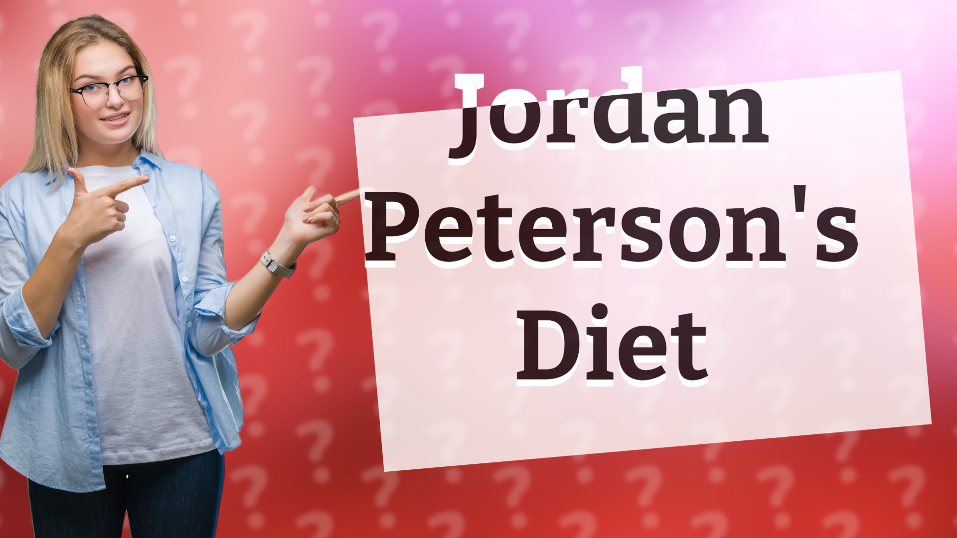 Jordan Peterson's Diet