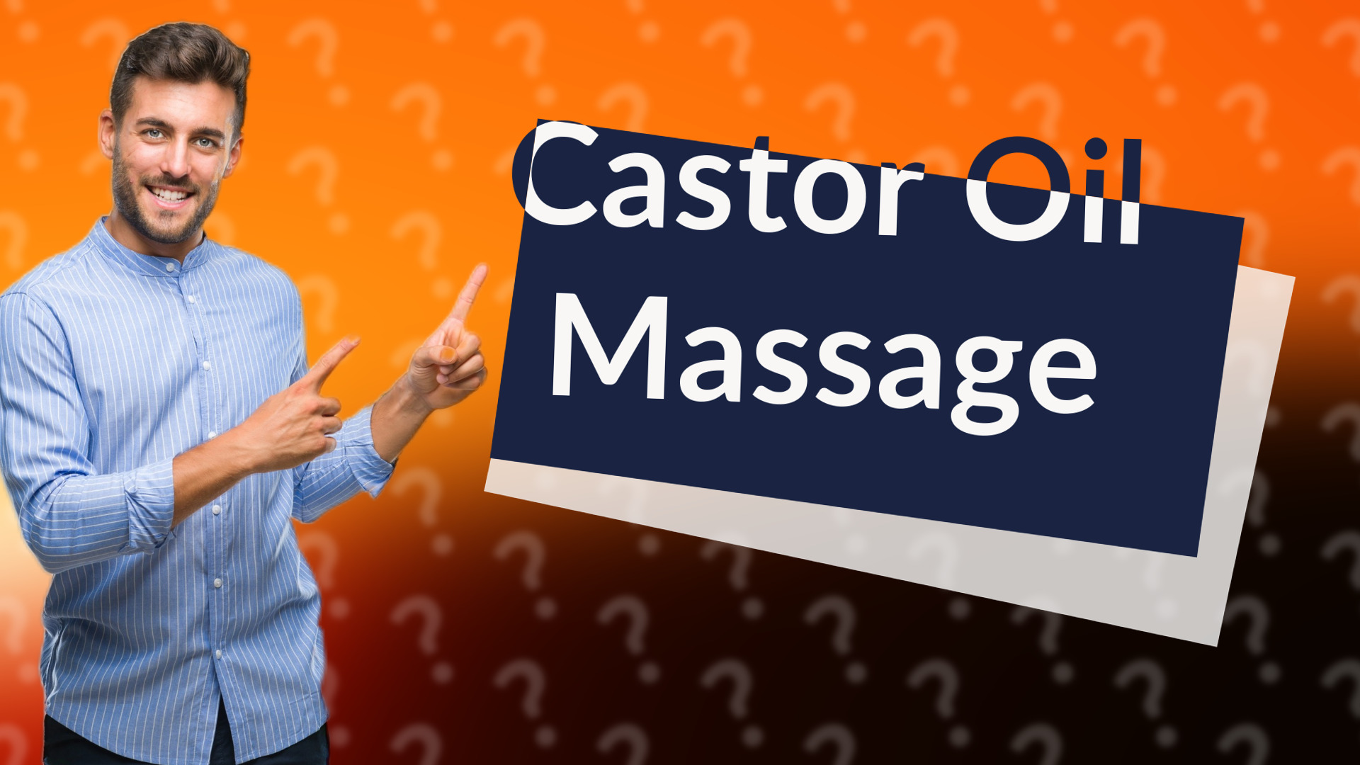 Castor Oil Massage