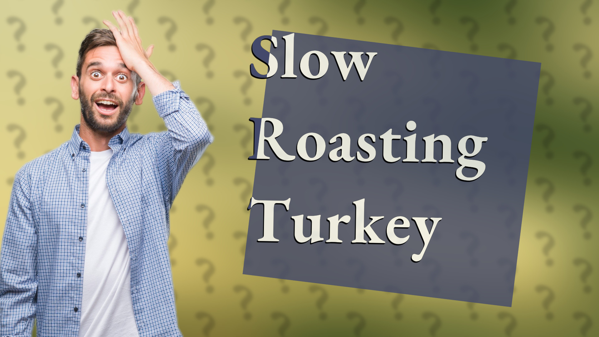 Slow Roasting Turkey