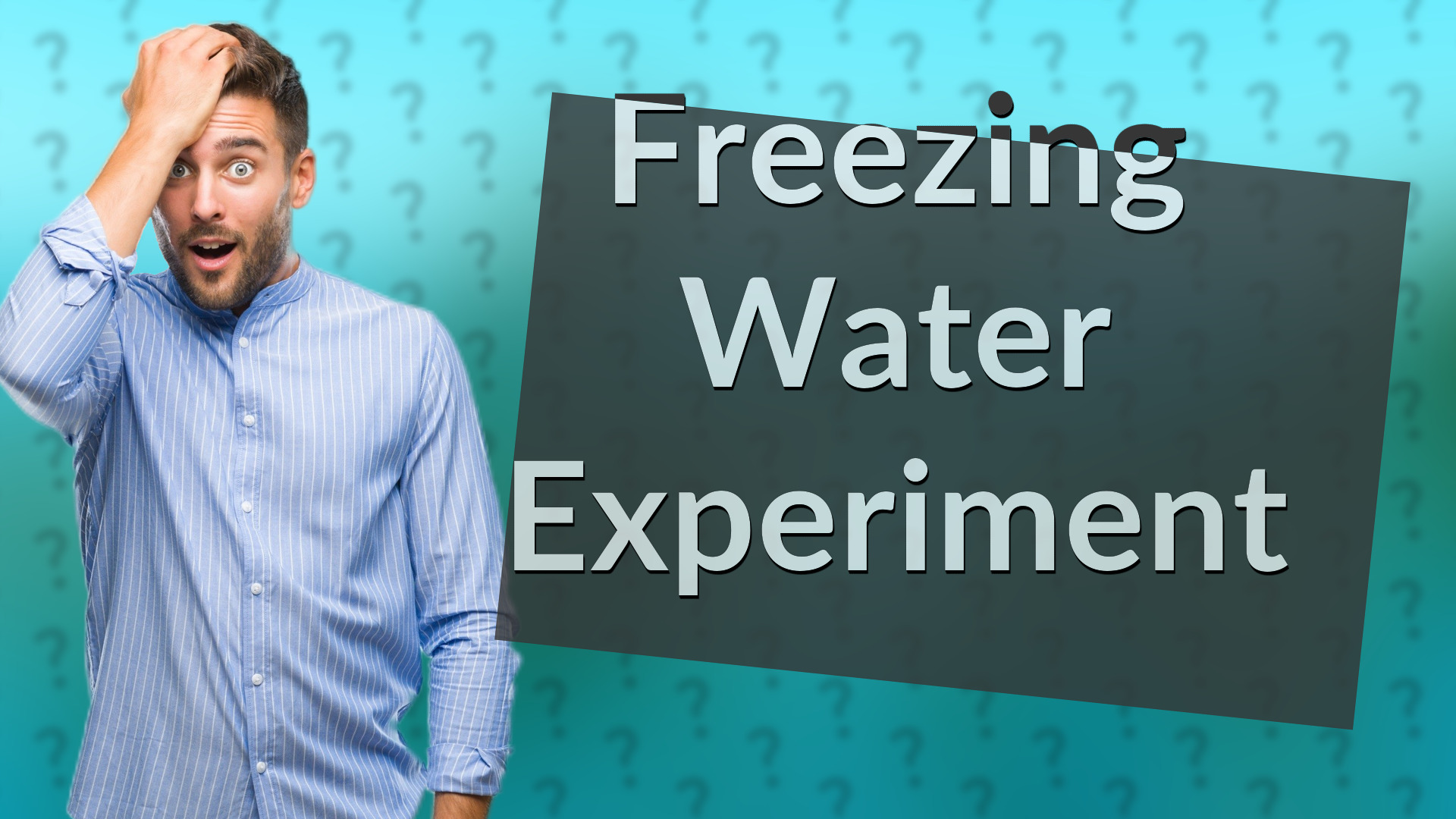 Freezing Water Experiment