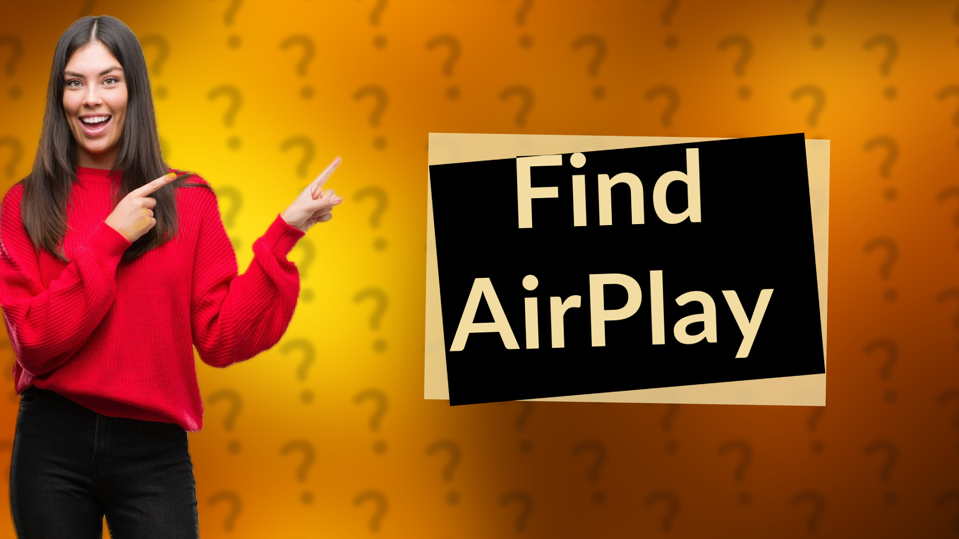 Find AirPlay