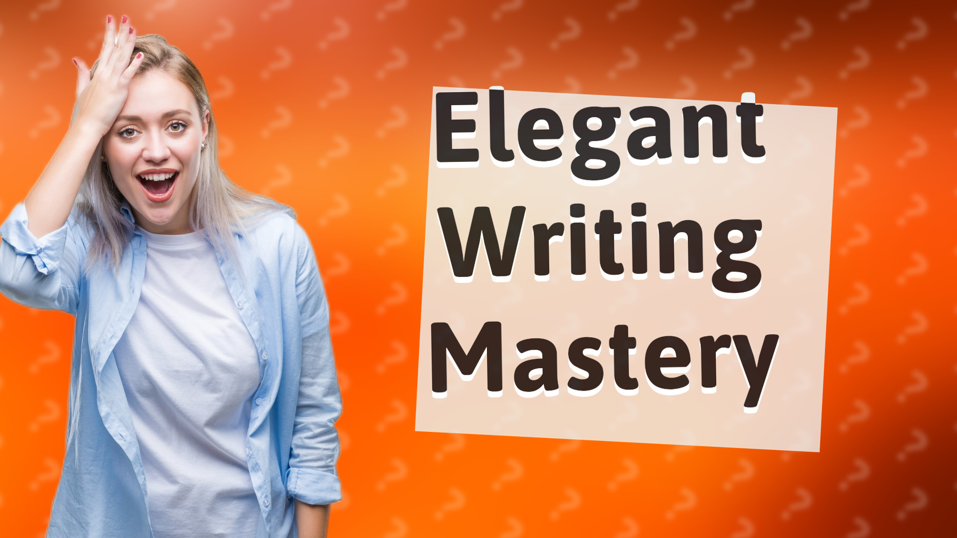 Elegant Writing Mastery