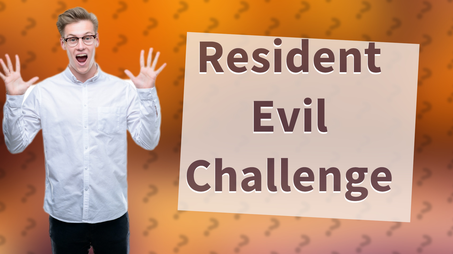 Resident Evil Challenge