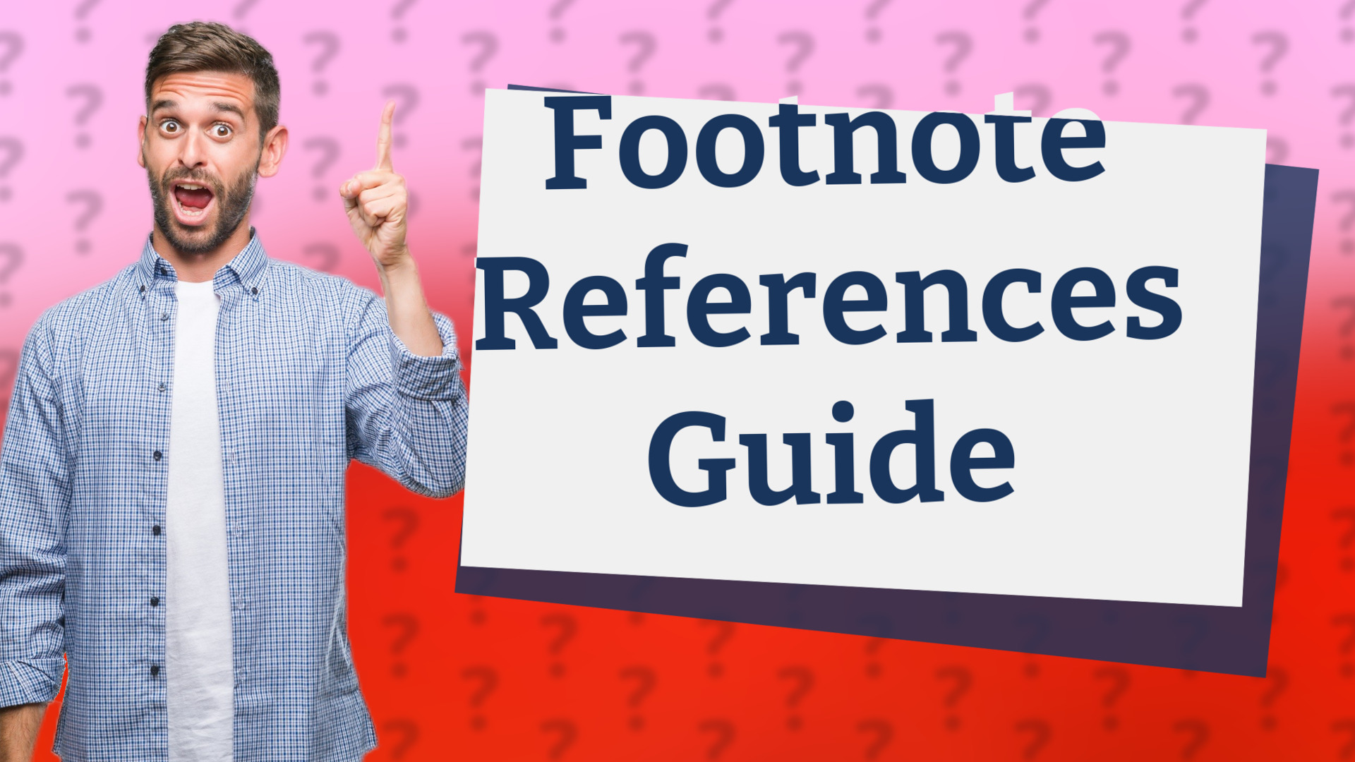 Footnote References Guide