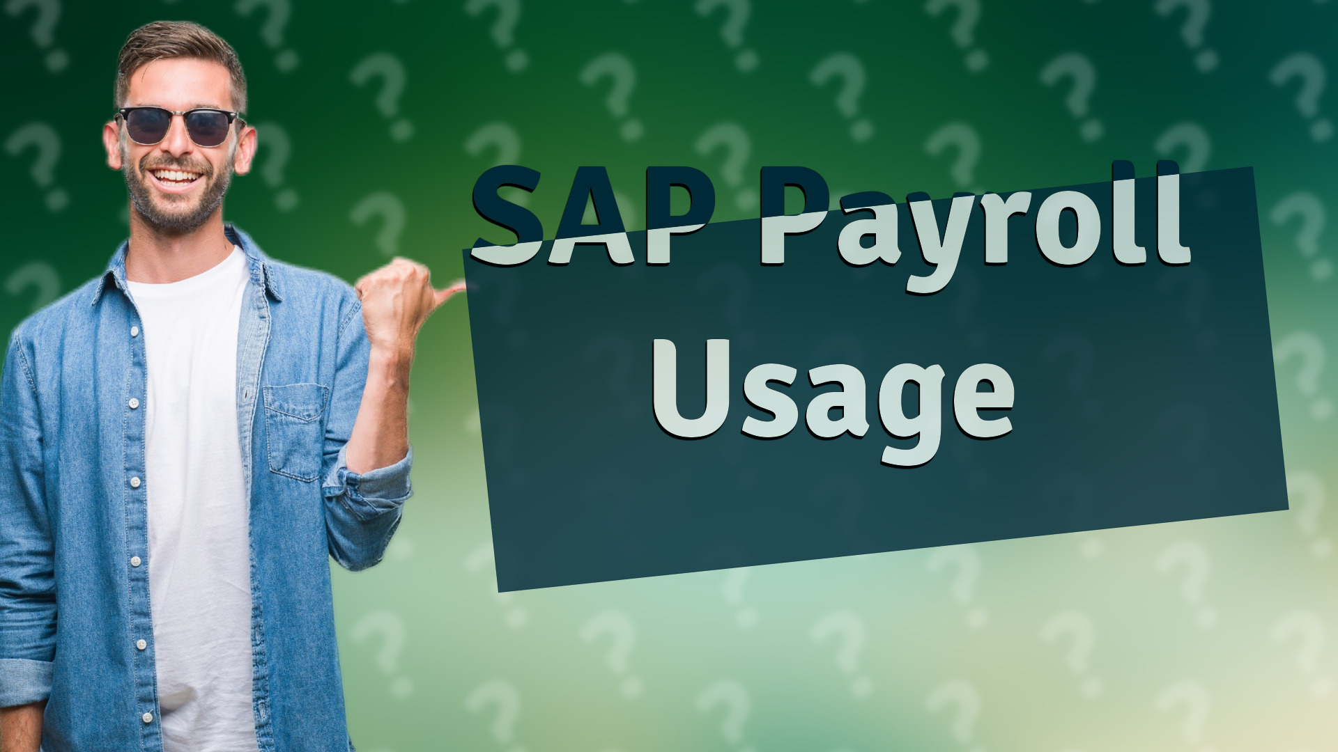 SAP Payroll Usage