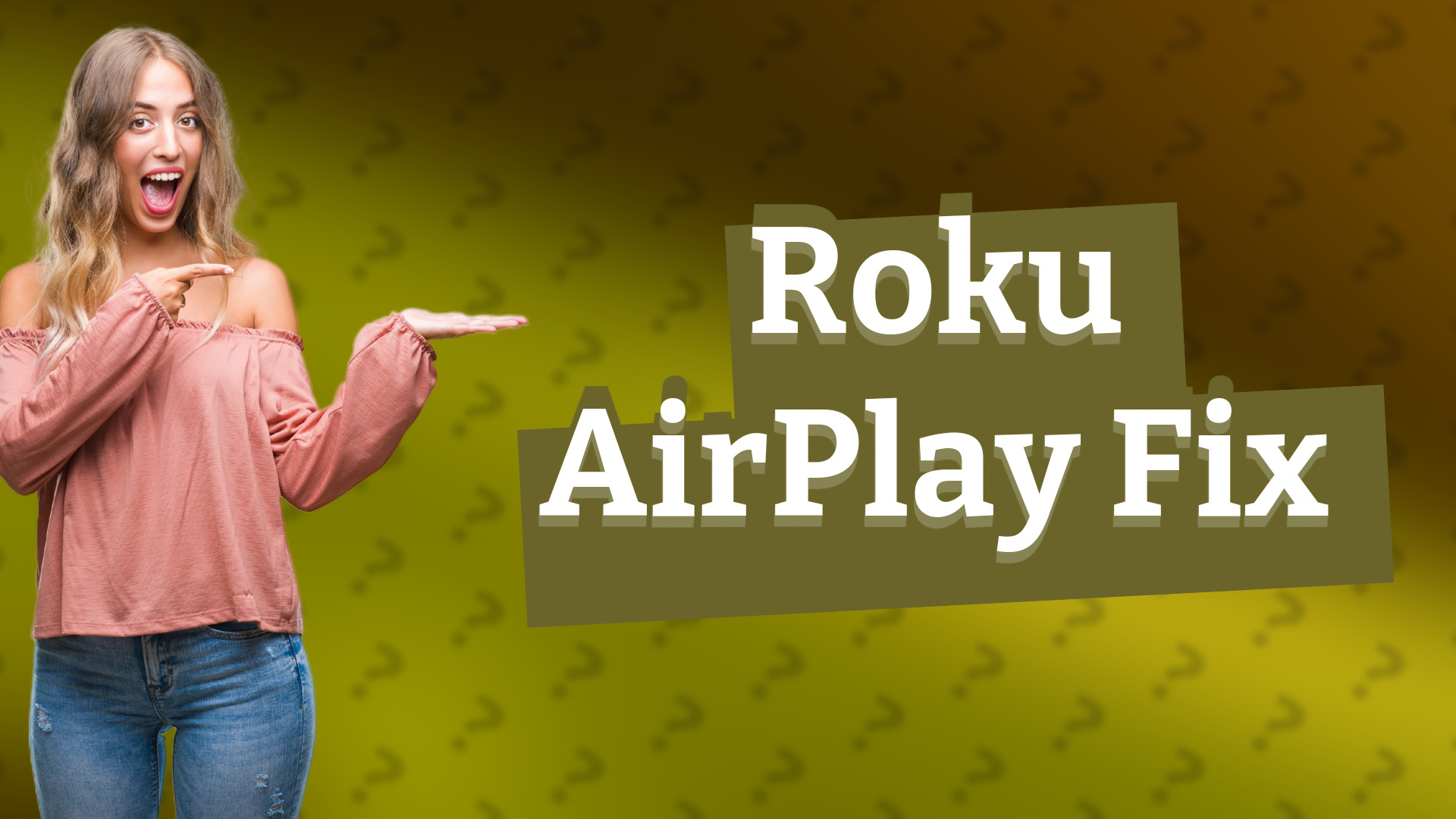 Roku AirPlay Fix