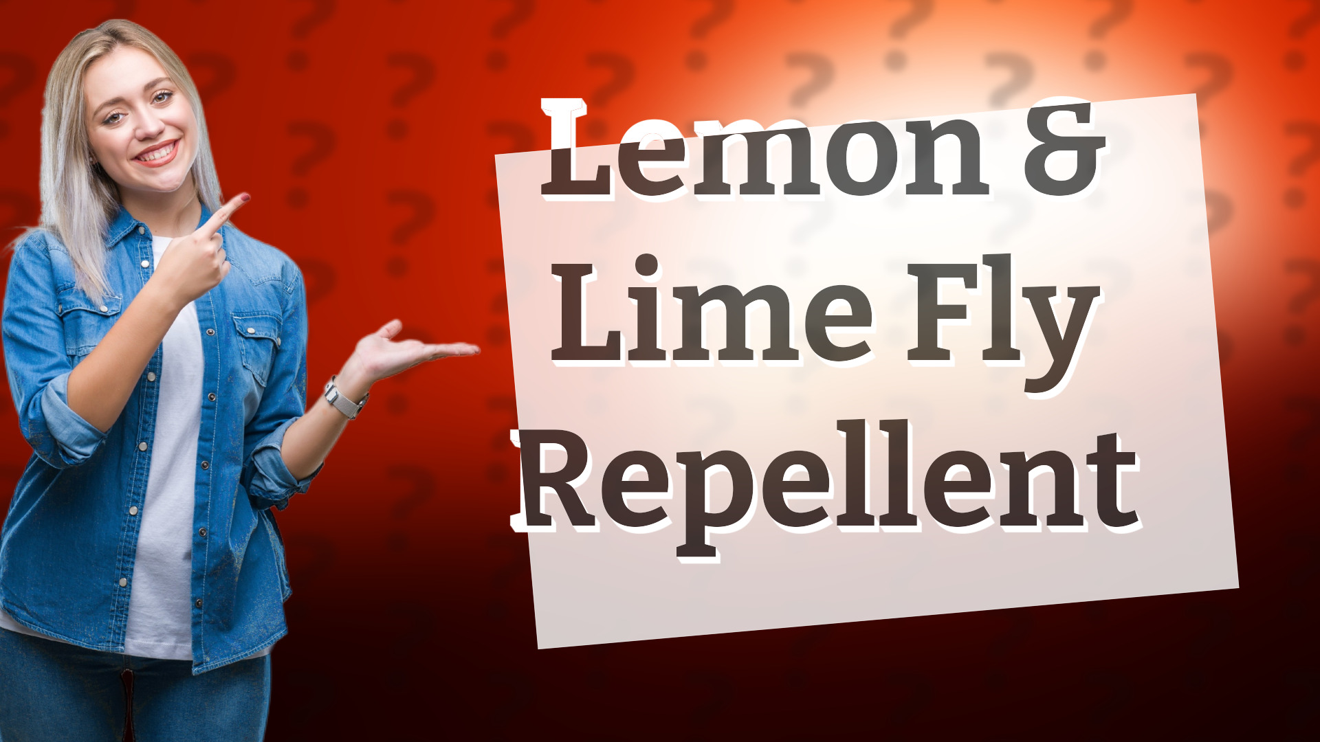Lemon & Lime Fly Repellent