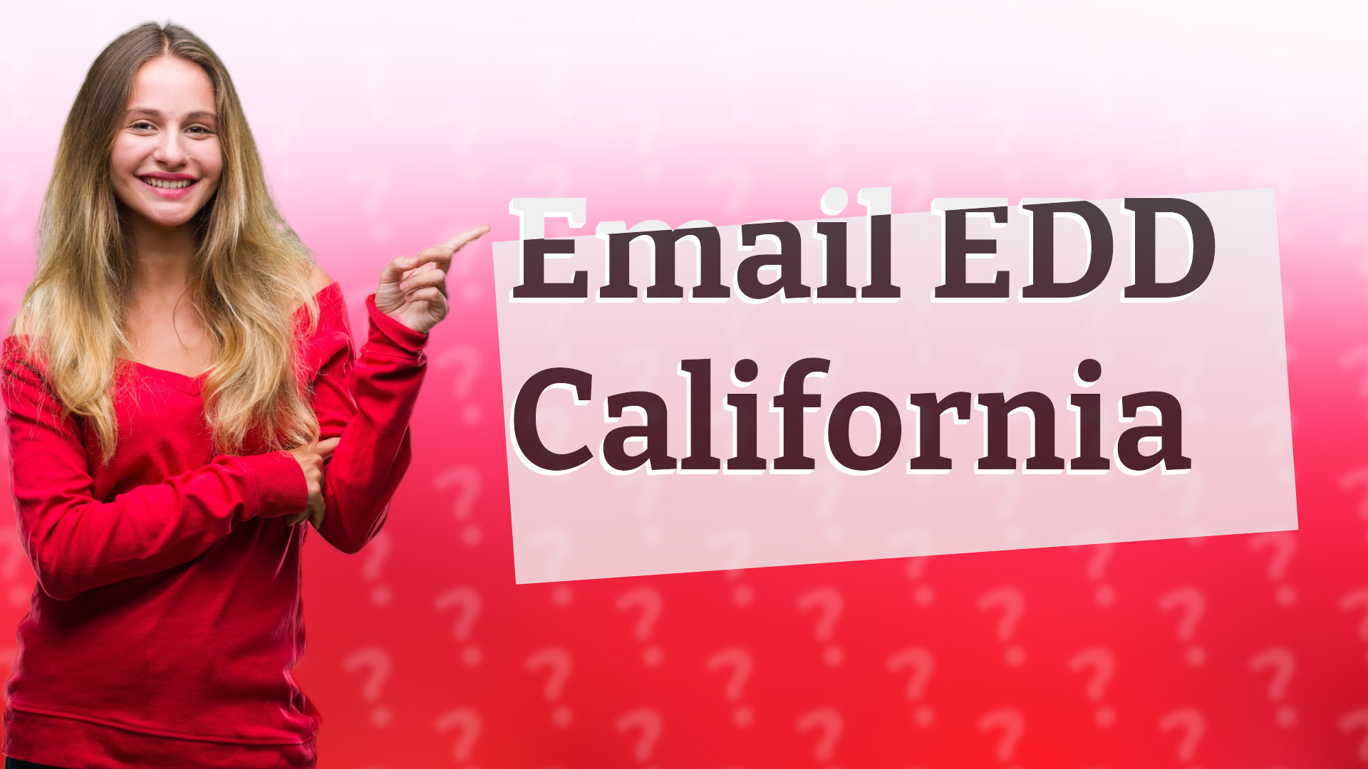Email EDD California