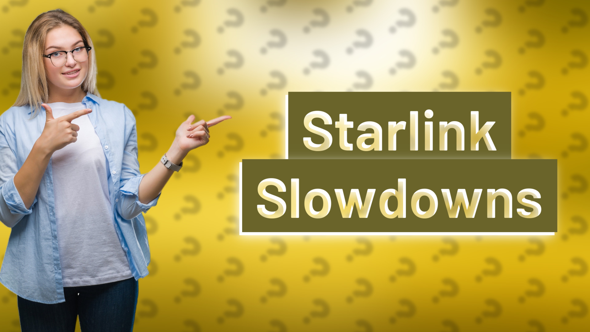 Starlink Slowdowns