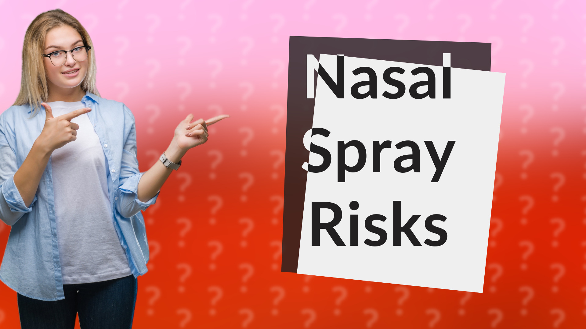Nasal Spray Risks