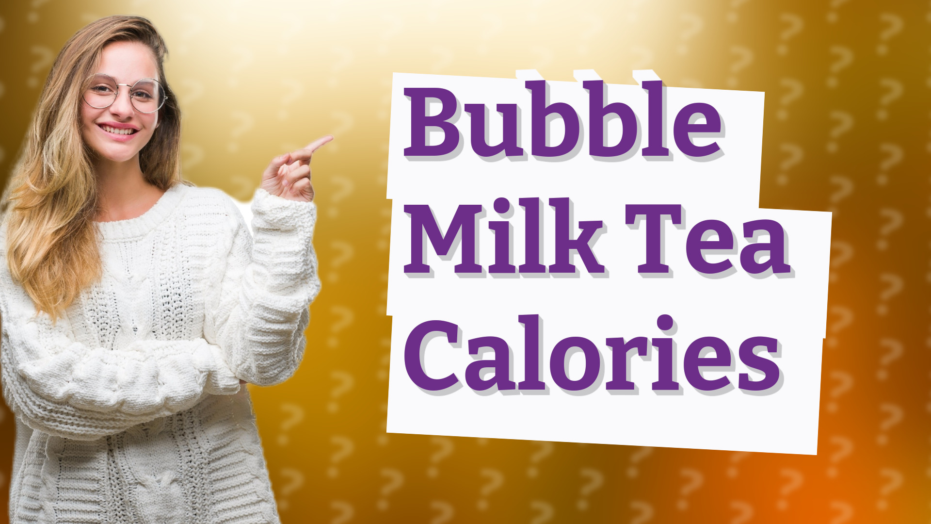 Bubble Milk Tea Calories