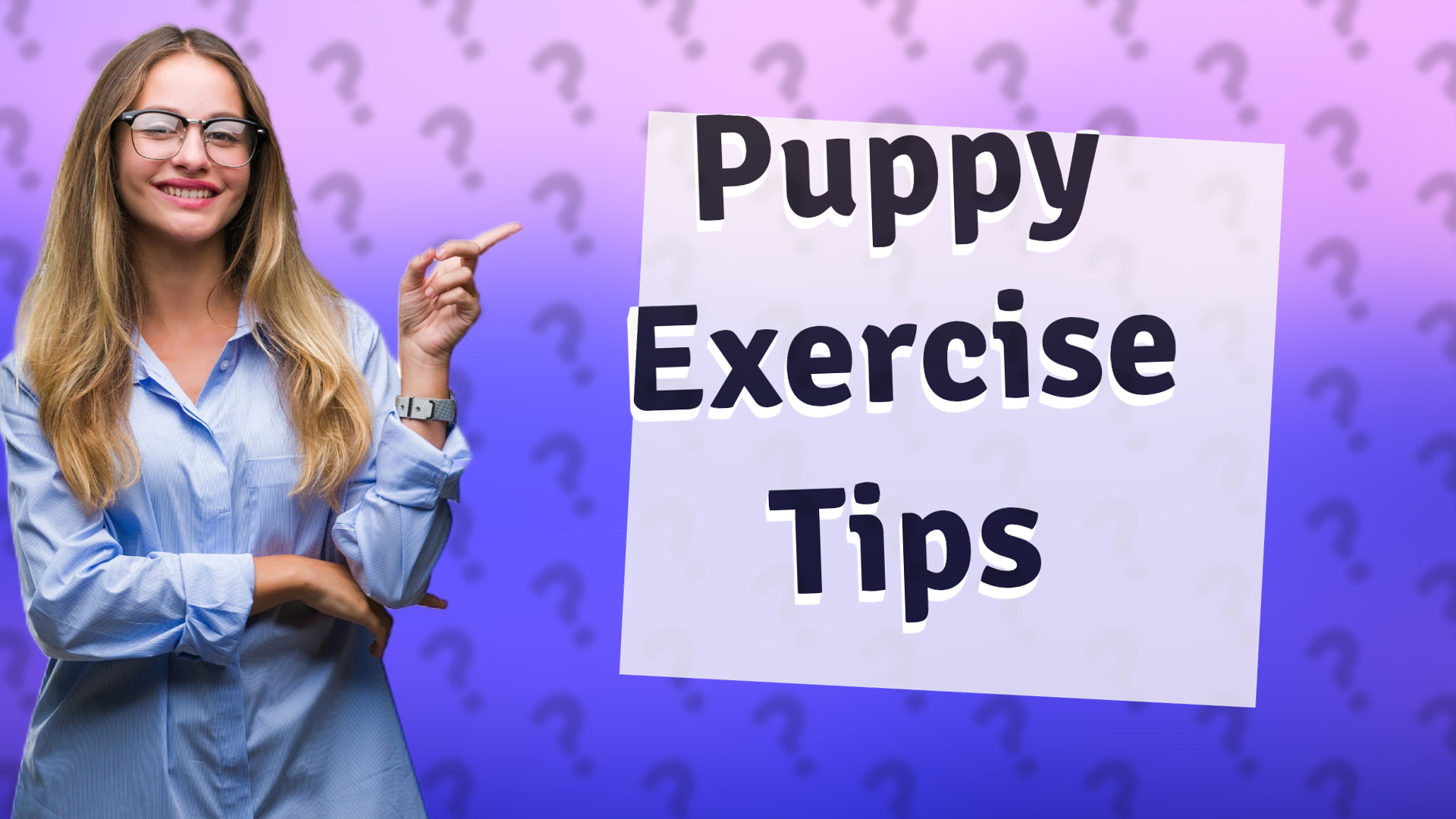 Puppy Exercise Tips