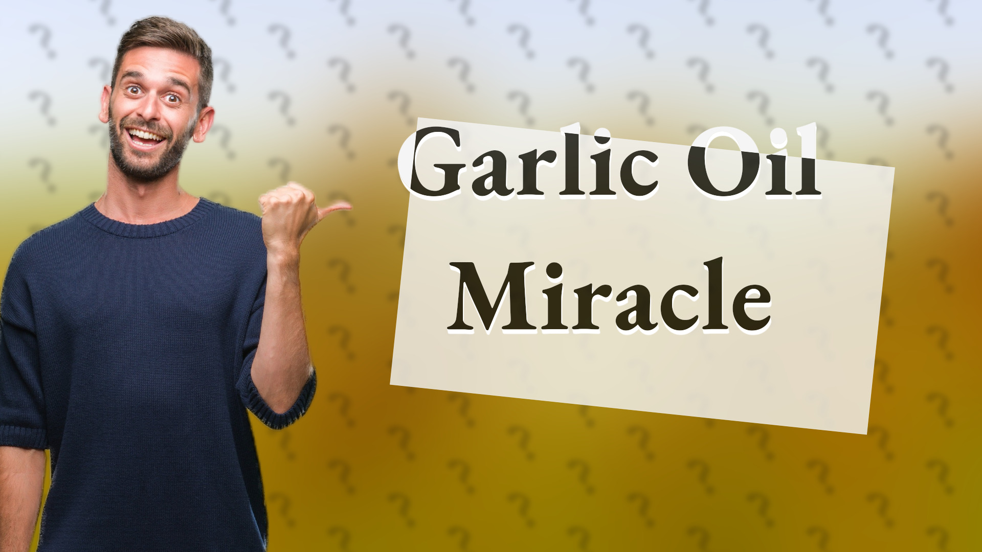 Garlic Oil Miracle