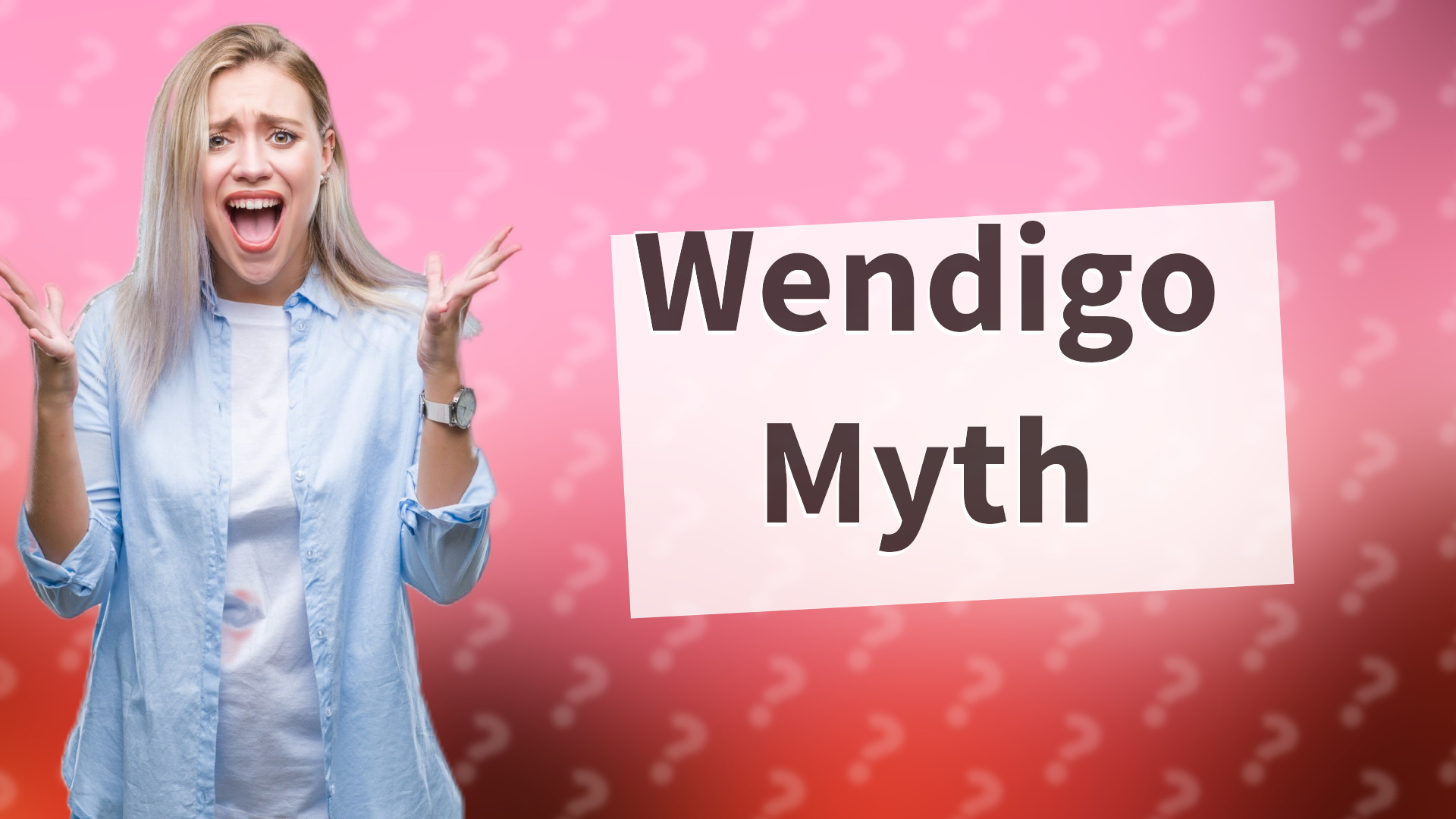 Wendigo Myth