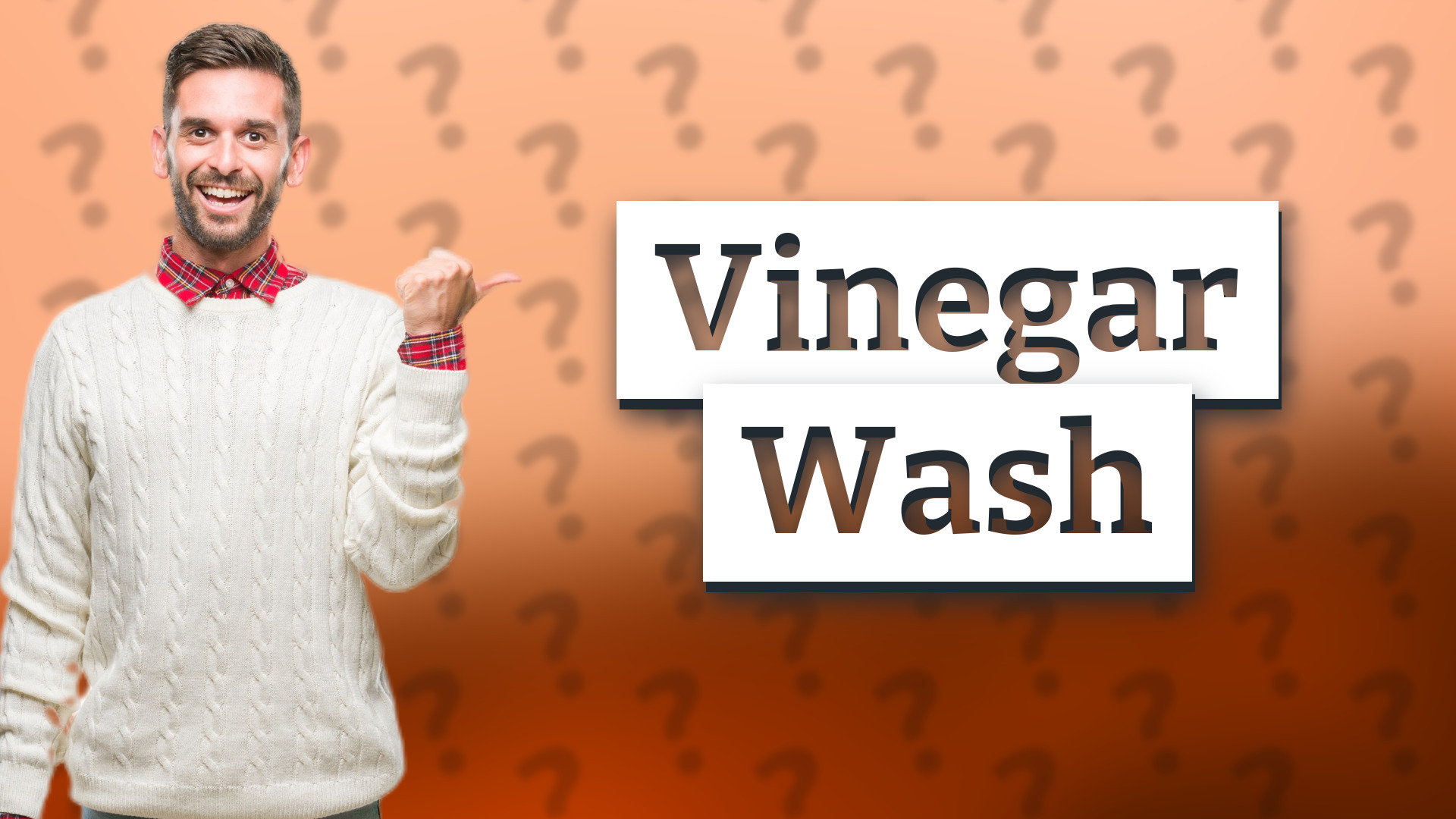Vinegar Wash