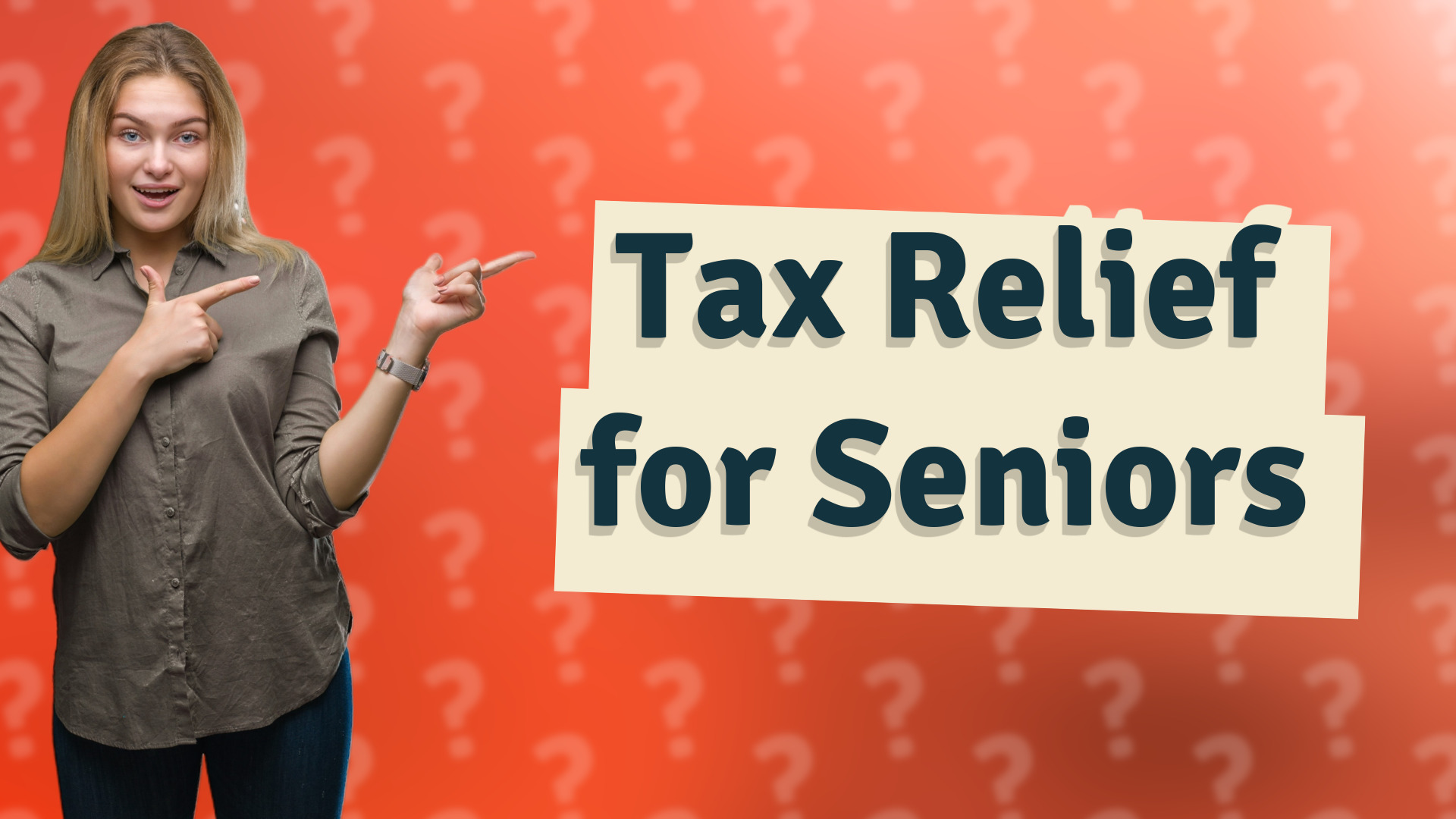 Tax Relief for Seniors