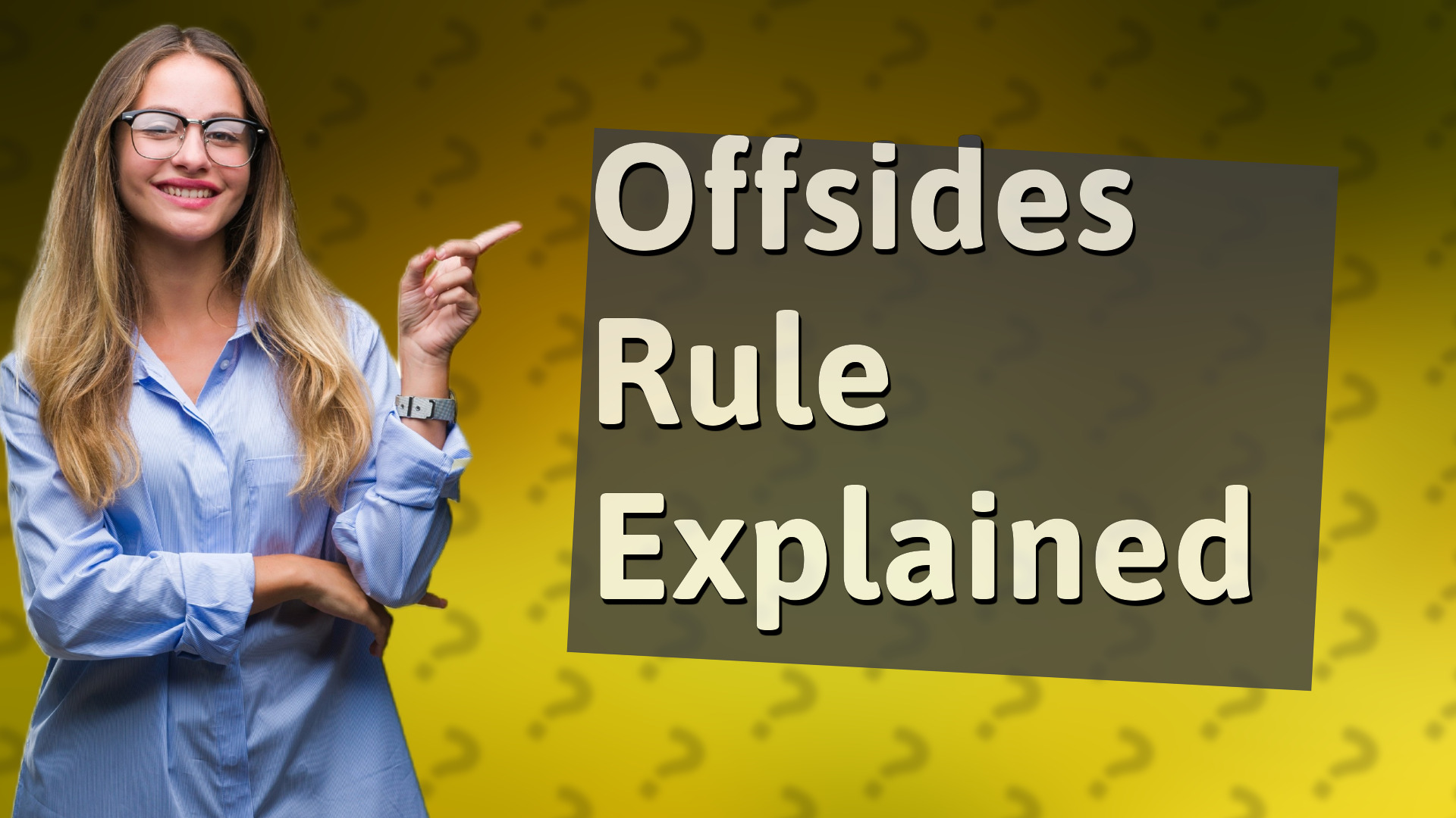 Offsides Rule Explained
