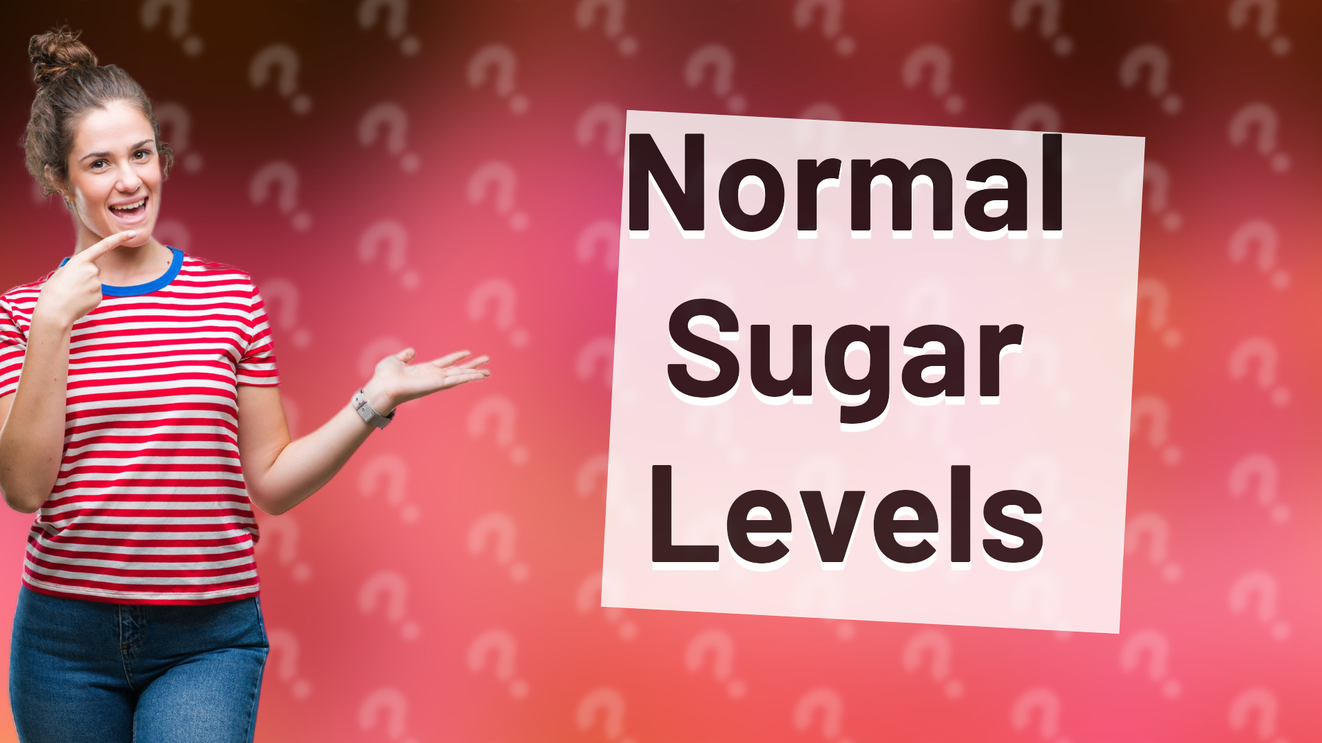 Normal Sugar Levels