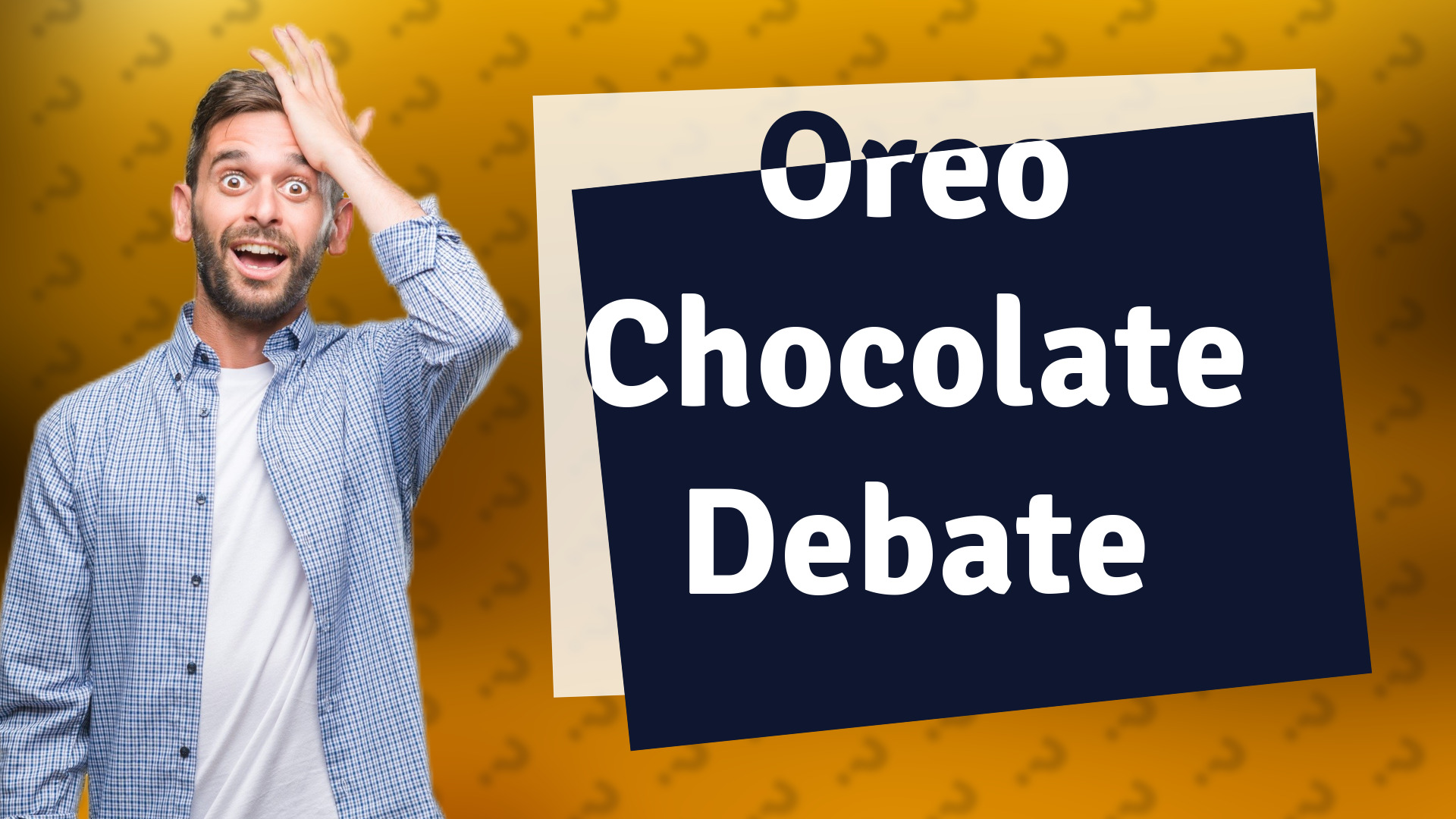 Oreo Chocolate Debate