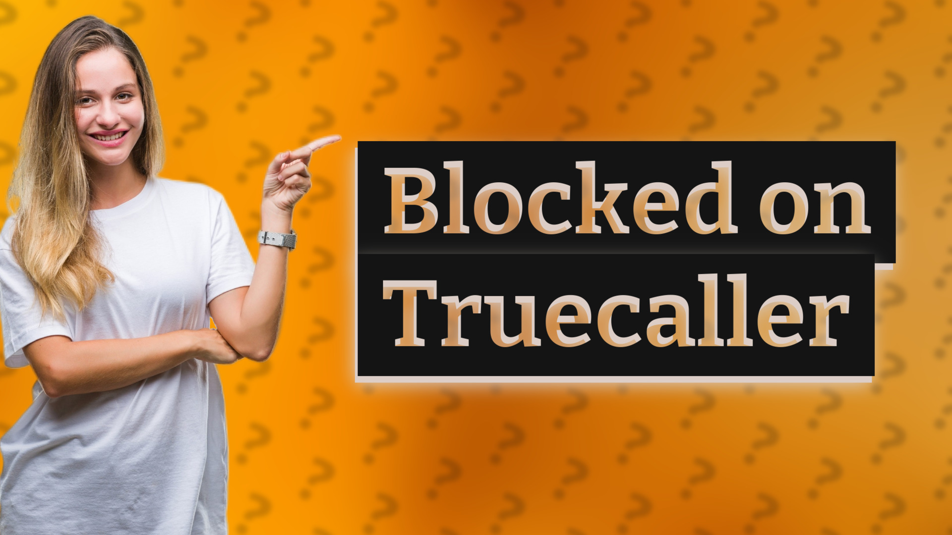 Blocked on Truecaller