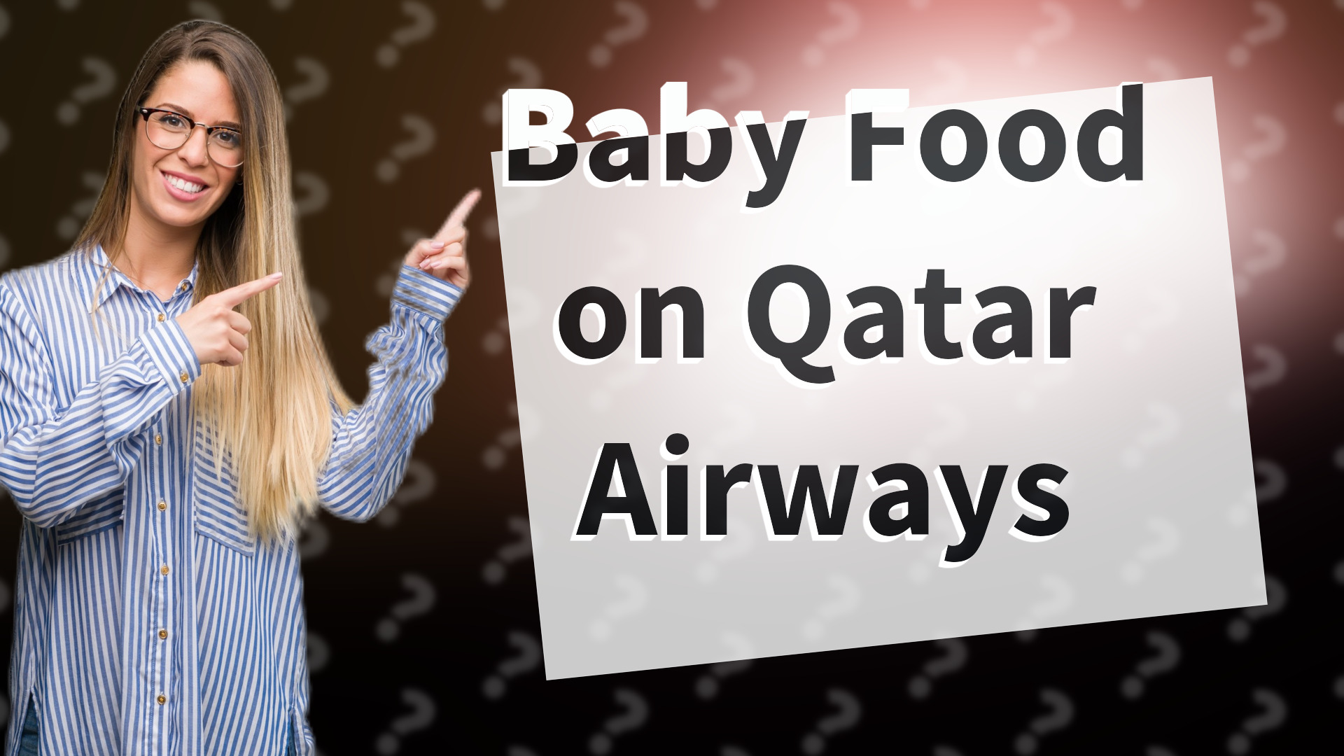 Baby Food on Qatar Airways