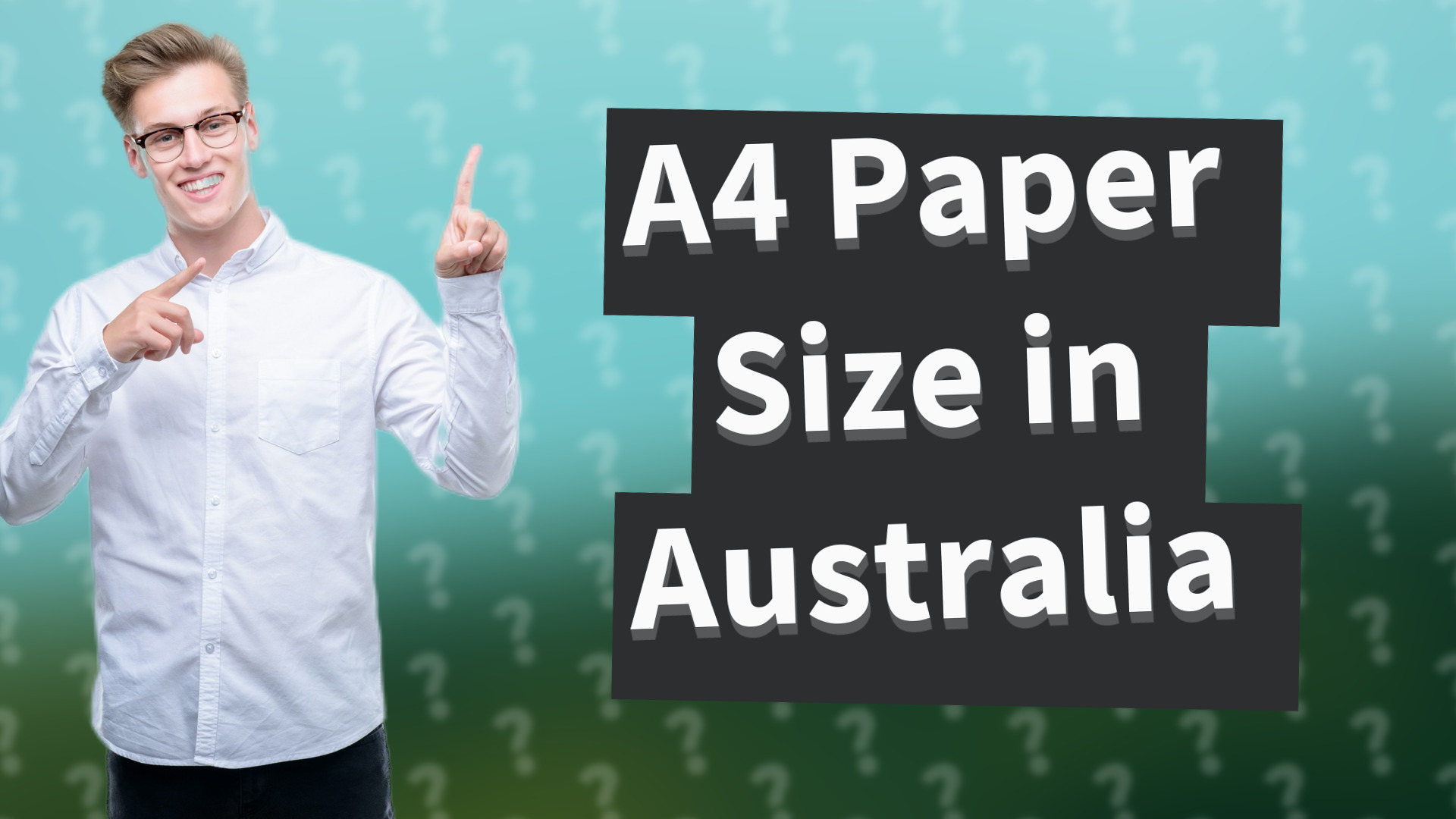 A4 Paper Size in Australia