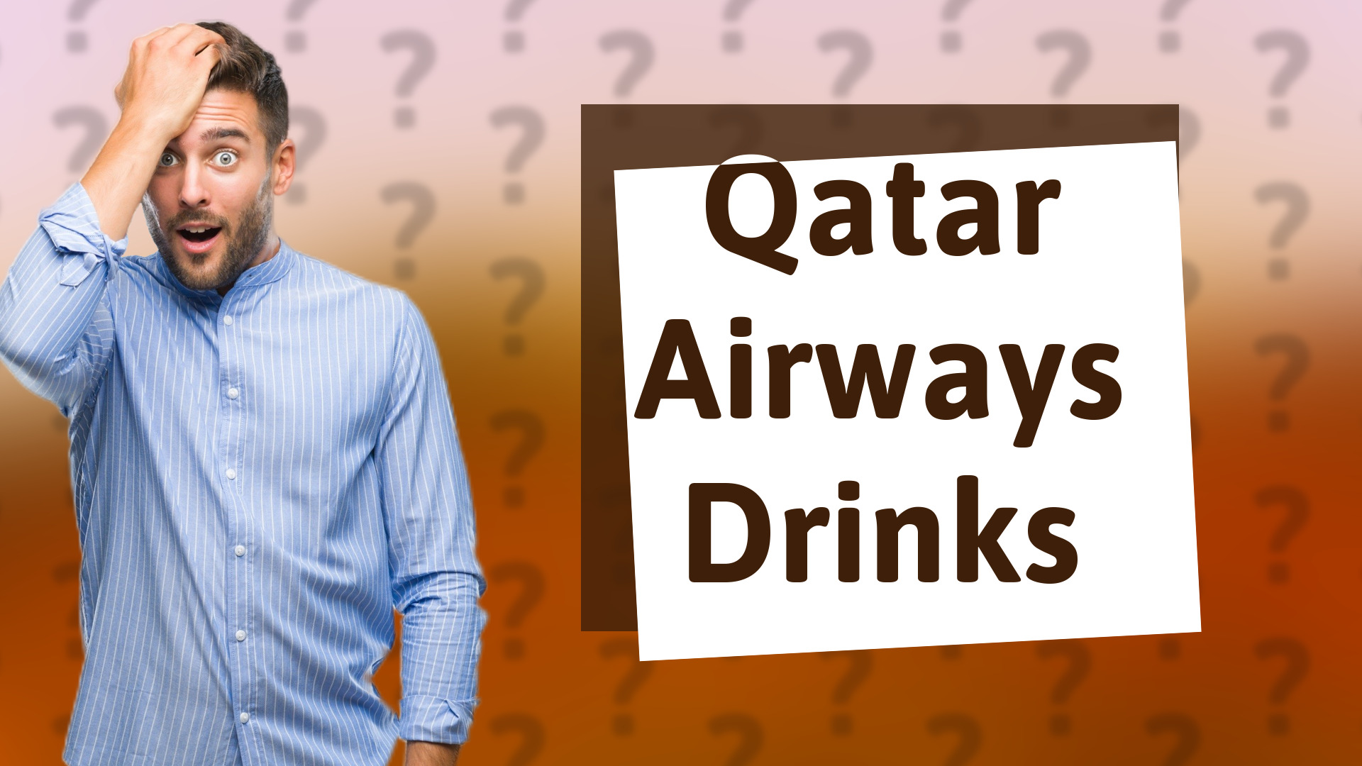 Qatar Airways Drinks