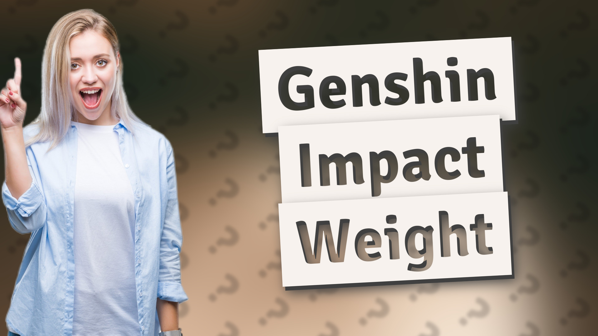 Genshin Impact Weight
