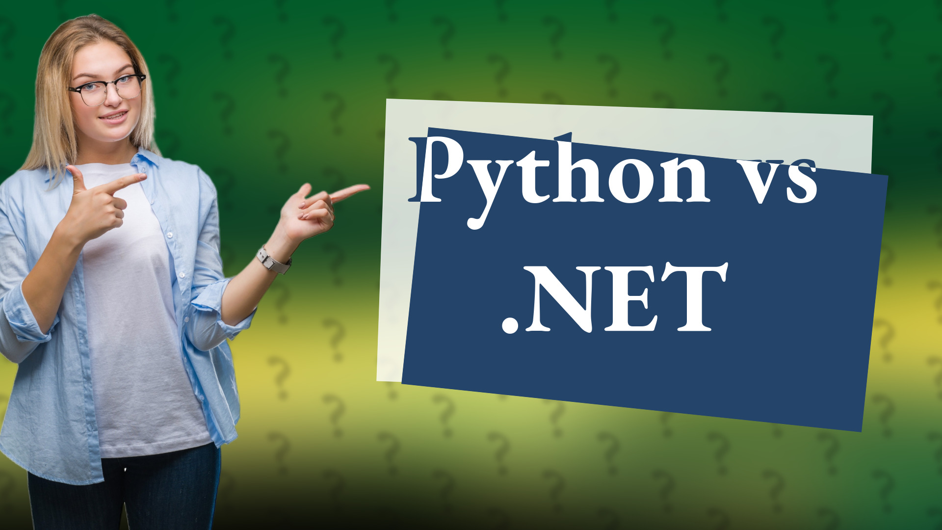Python vs .NET