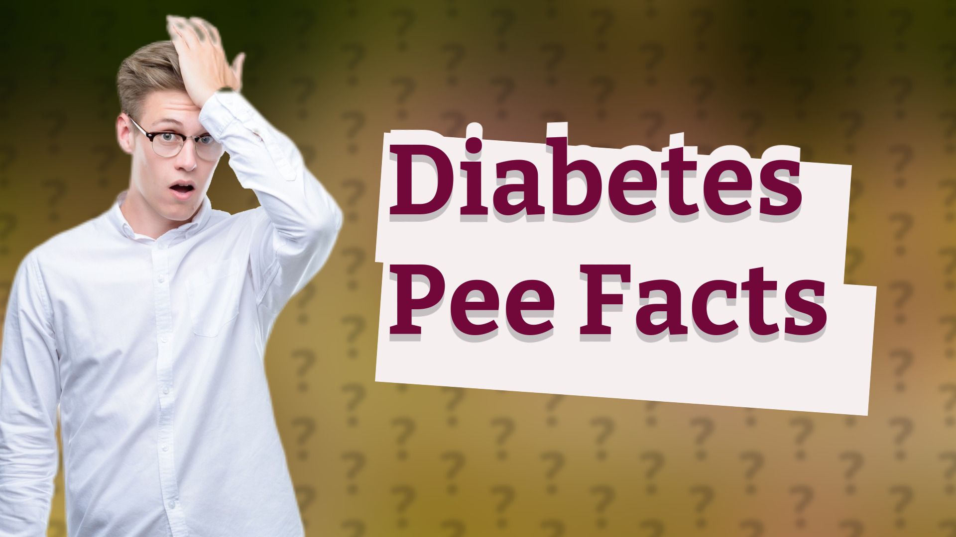 Diabetes Pee Facts