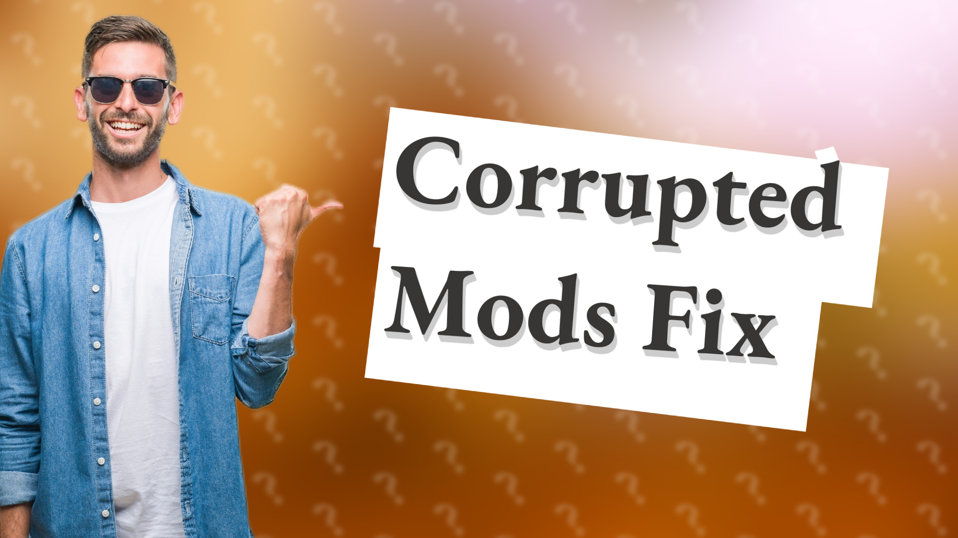 Corrupted Mods Fix