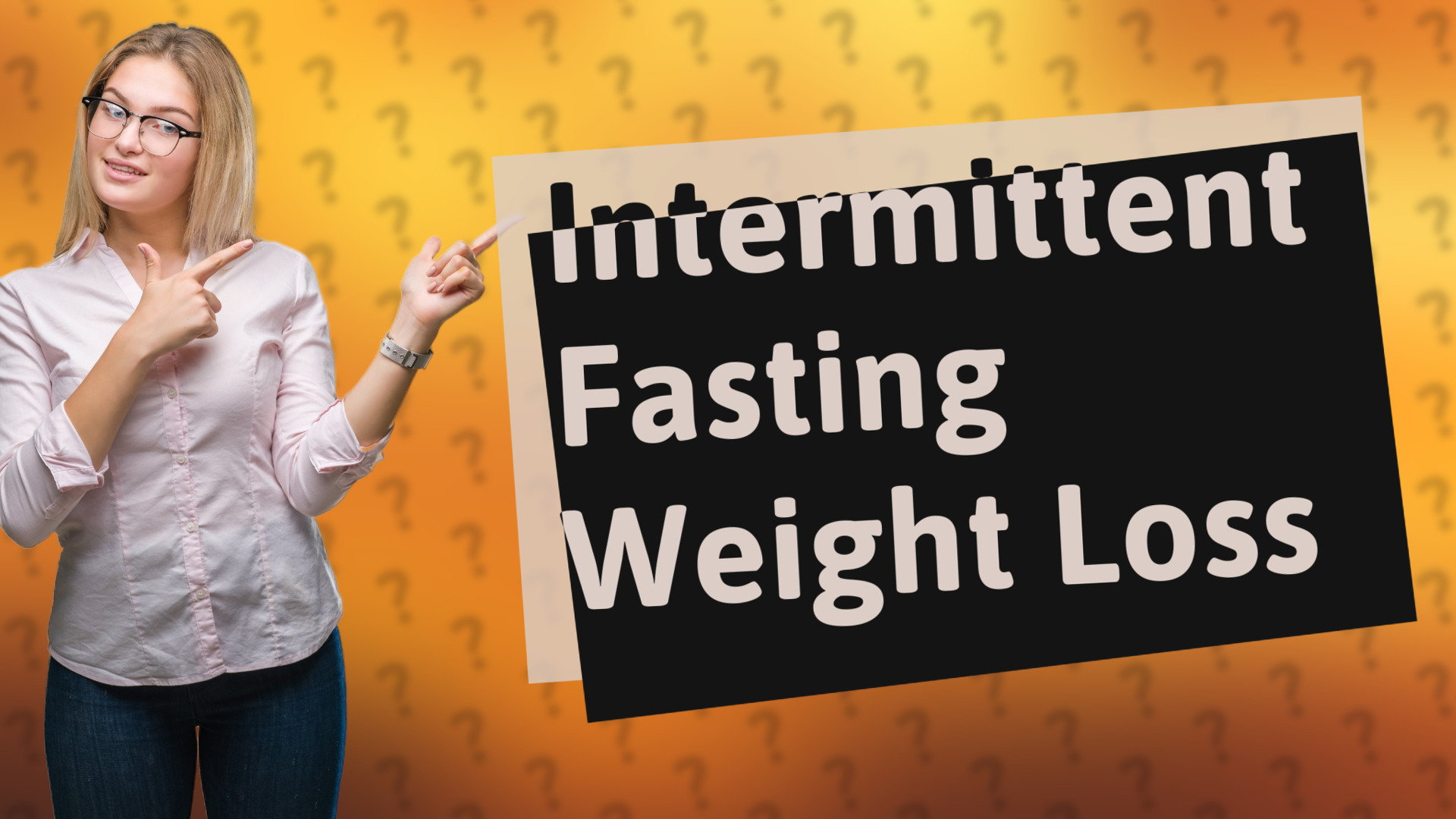 Intermittent Fasting Weight Loss