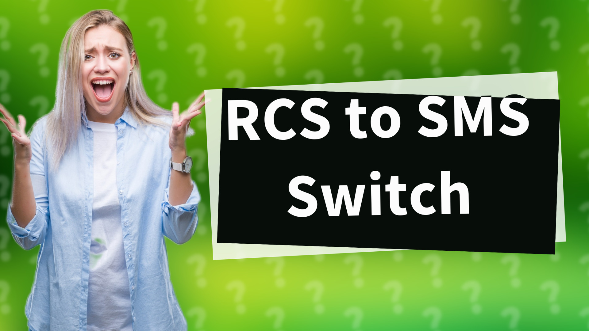 RCS to SMS Switch