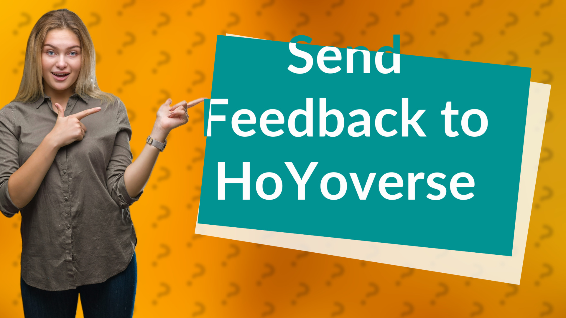 Send Feedback to HoYoverse