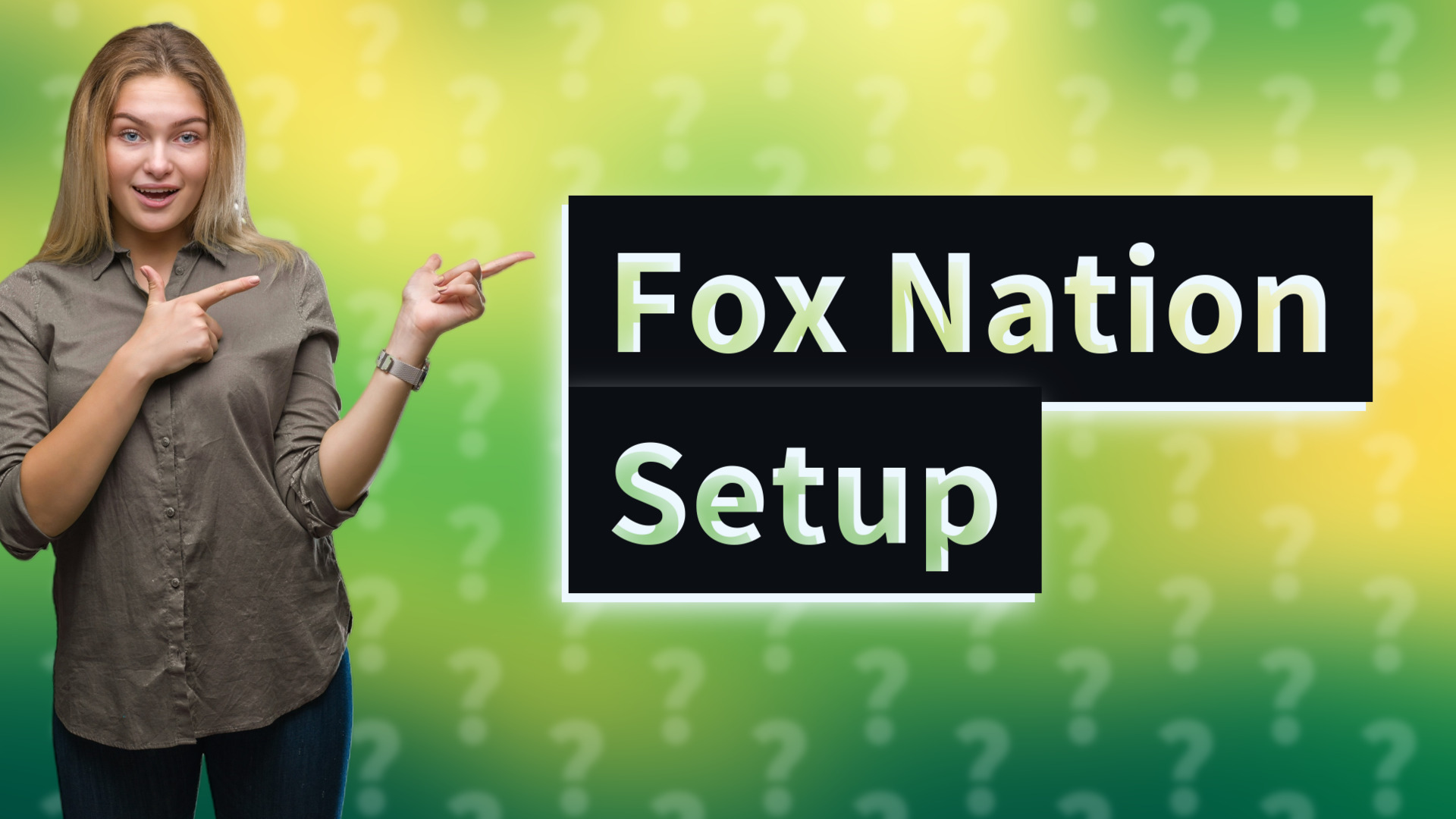 Fox Nation Setup