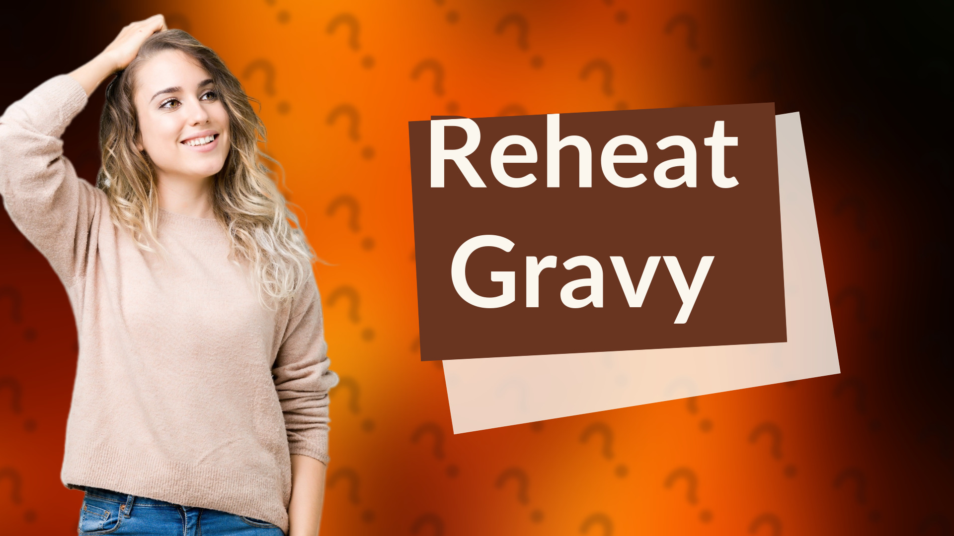 Reheat Gravy