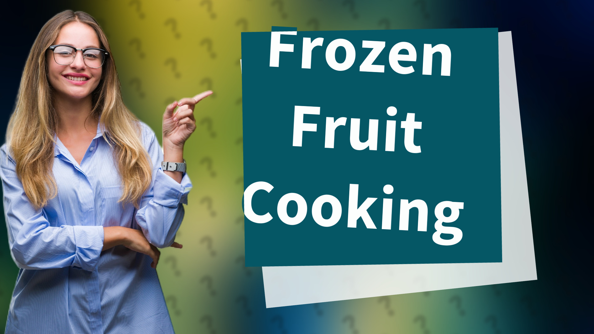 Frozen Fruit Cooking