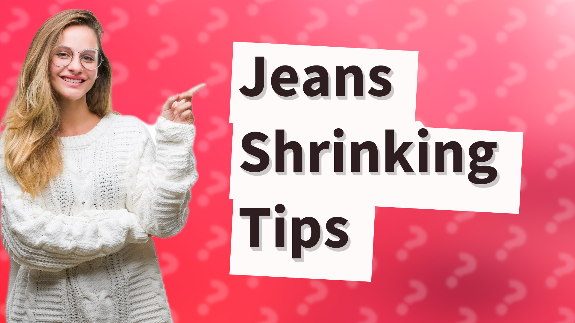 Jeans Shrinking Tips